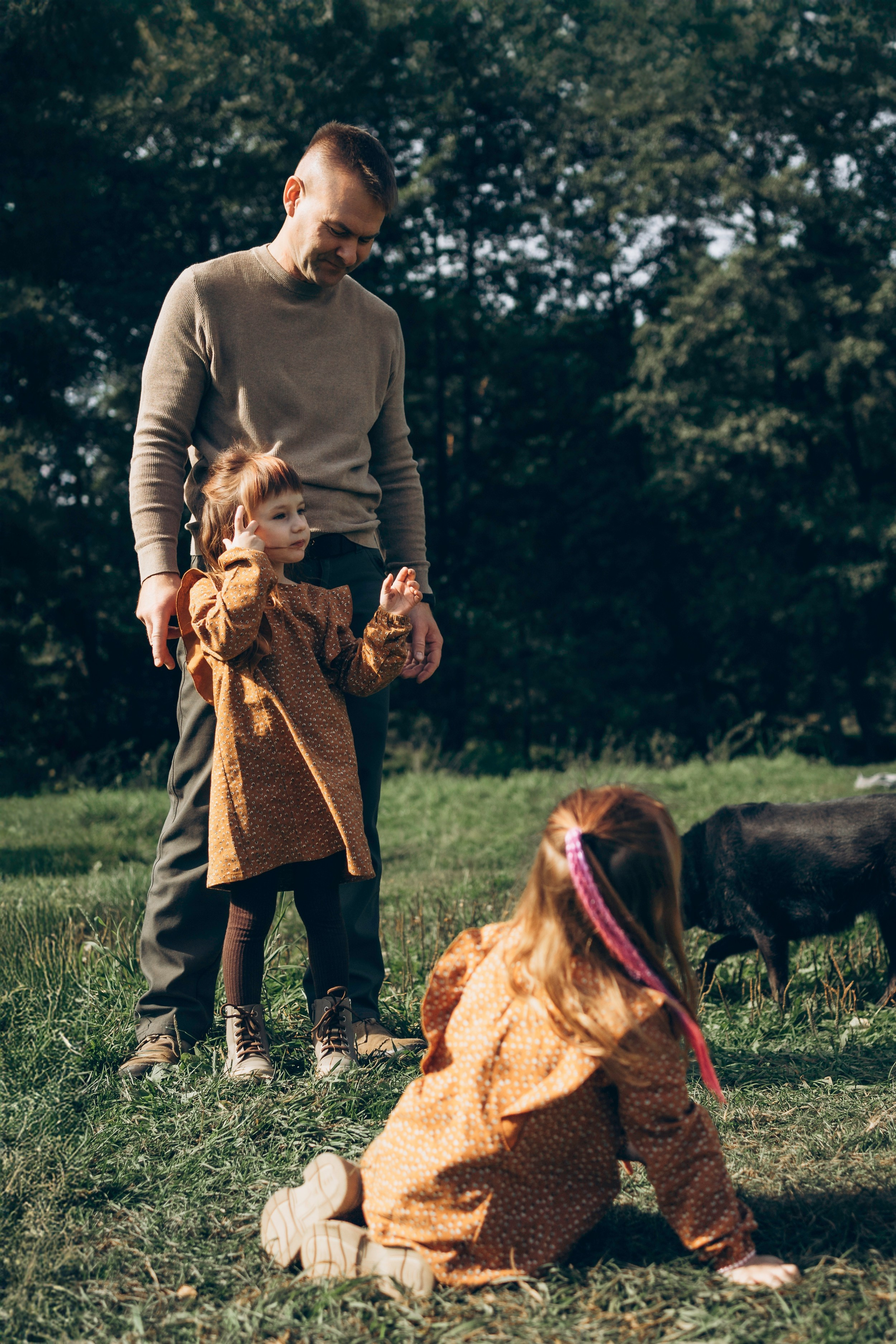 Семейная история на природе. Семейный фотограф в Калуге Ирина Алдохина