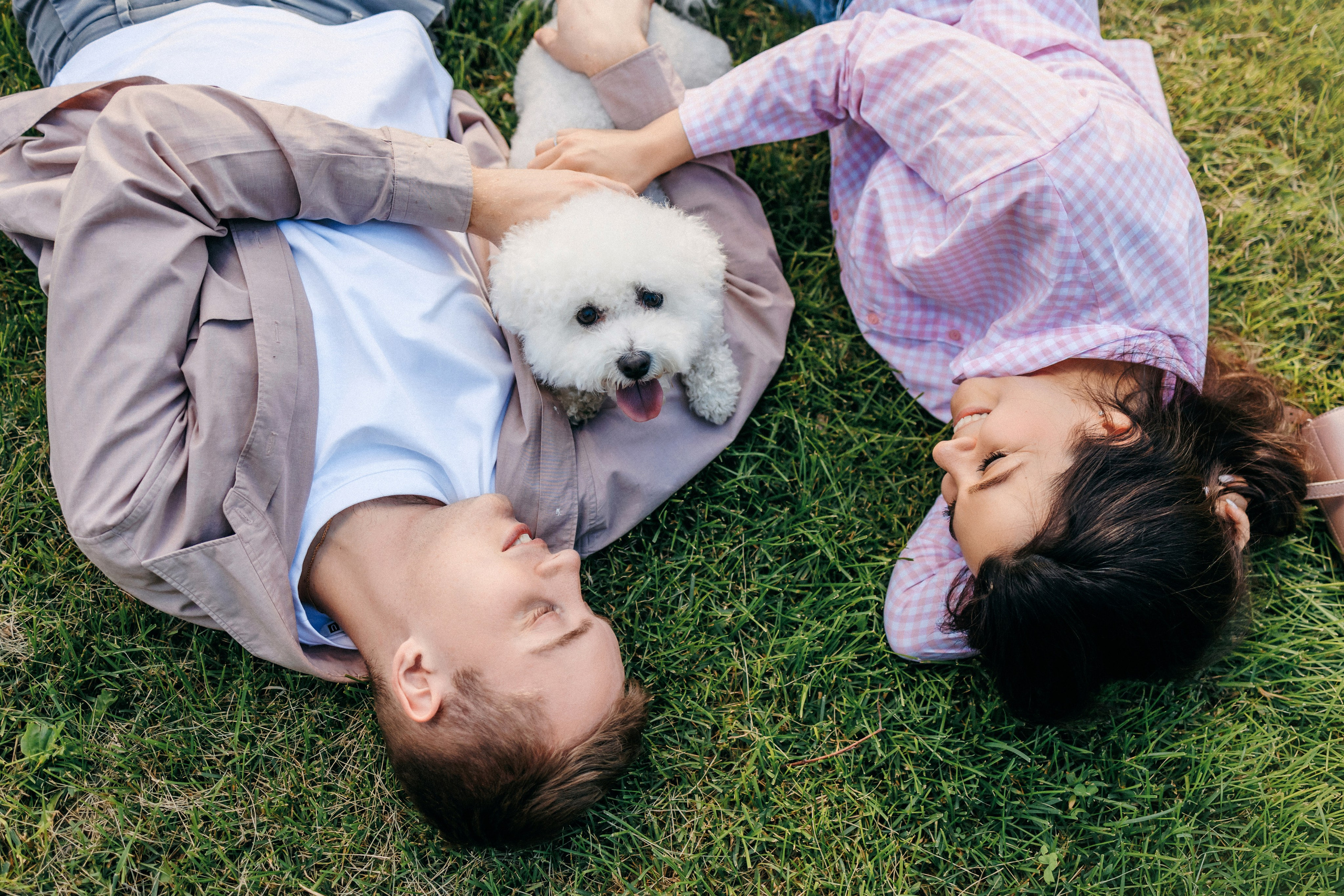 Марина, Данил и Бруно. Фотограф-анималист Елена Радченко, Москва
