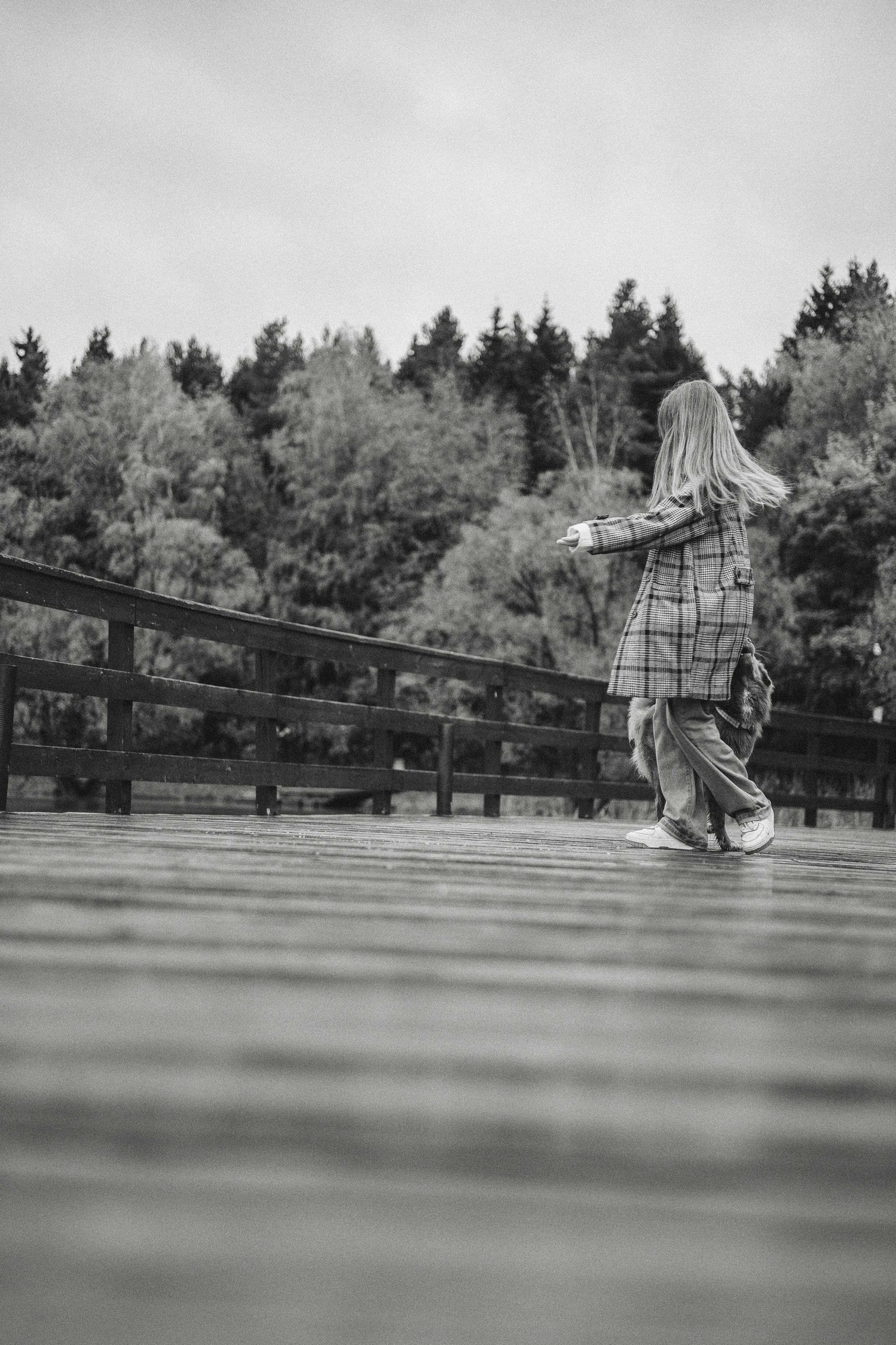 Алина и Бис. Фотограф-анималист Богданова Полина