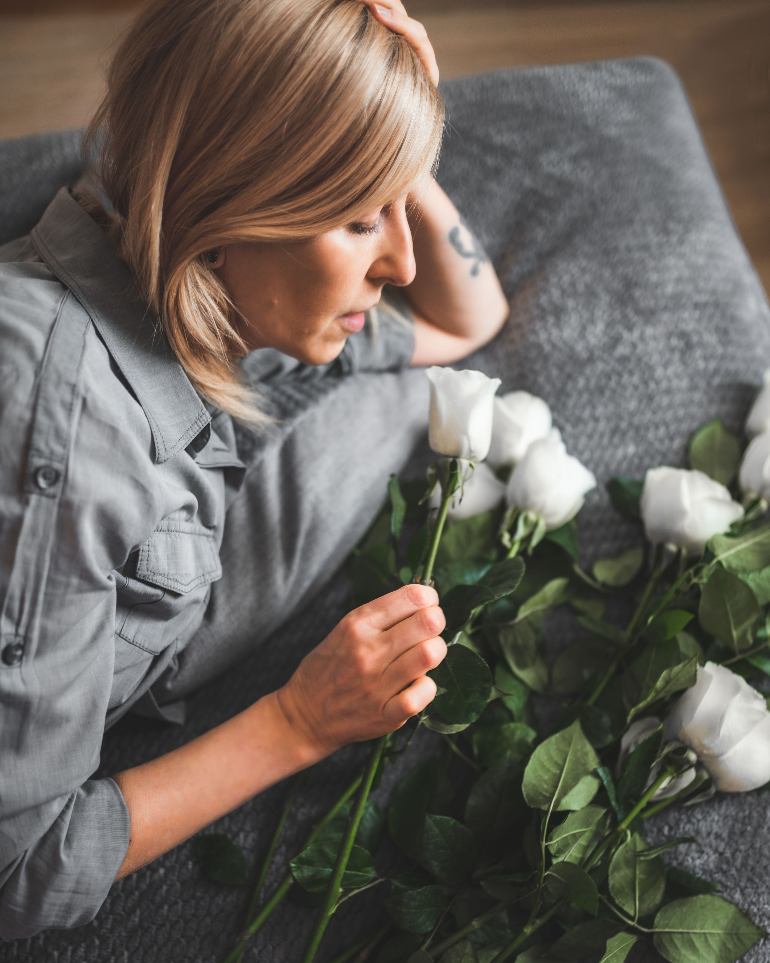 Белые розы. Фотограф г. Хабаровск