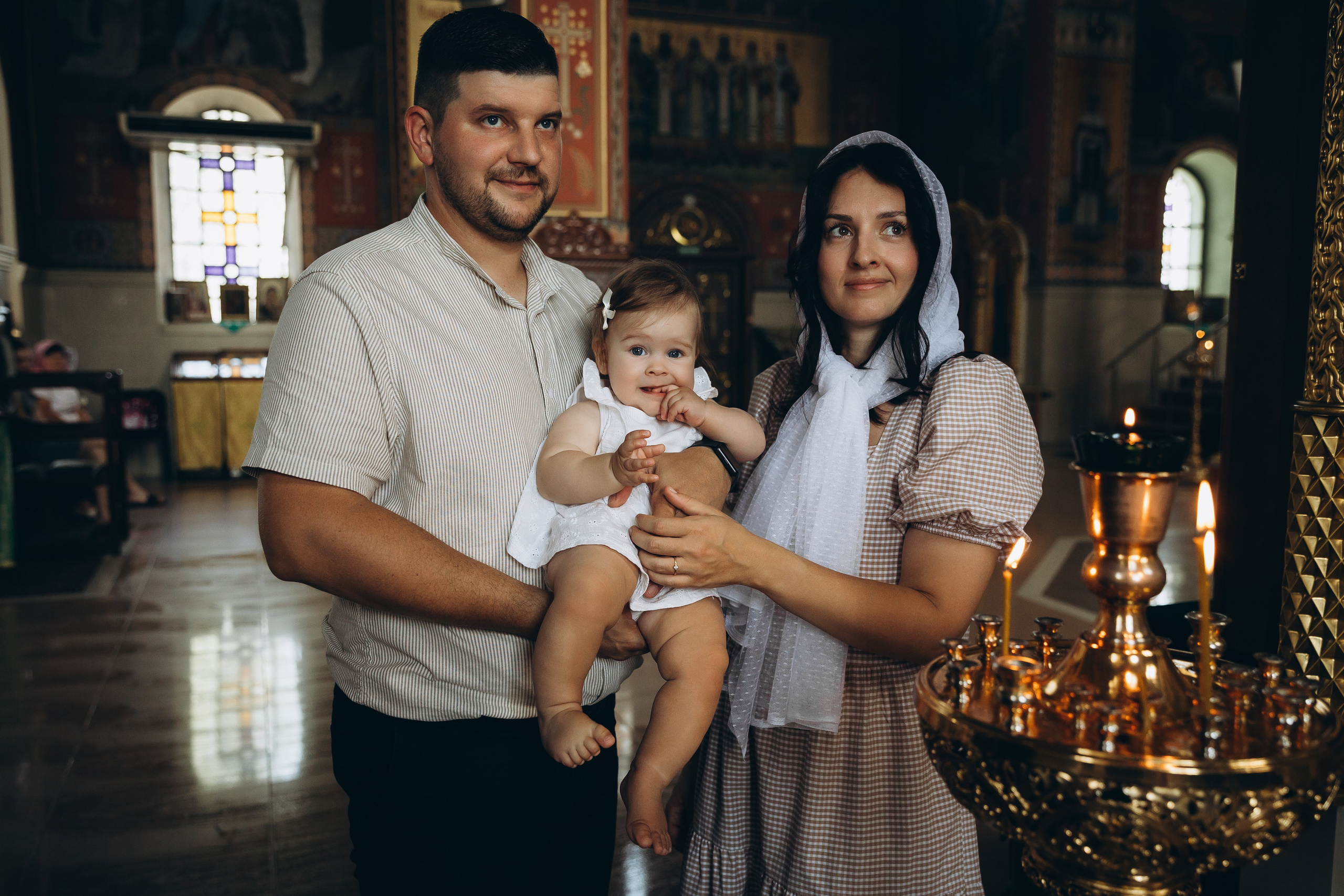 Крещение Анечки. Фотограф в Краснодаре Алла Потоцкая