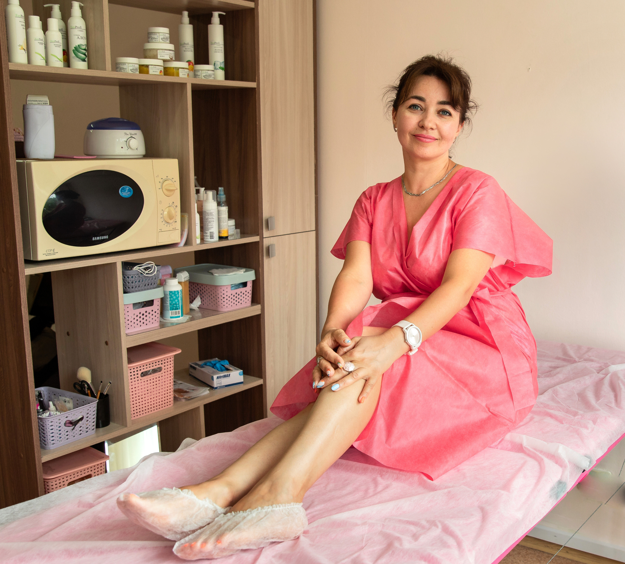 Контент- фотосессия для мастера шугаринга. Детский семейный фотограф в г. Находка Ольга Коваленко, фотостудия Memories