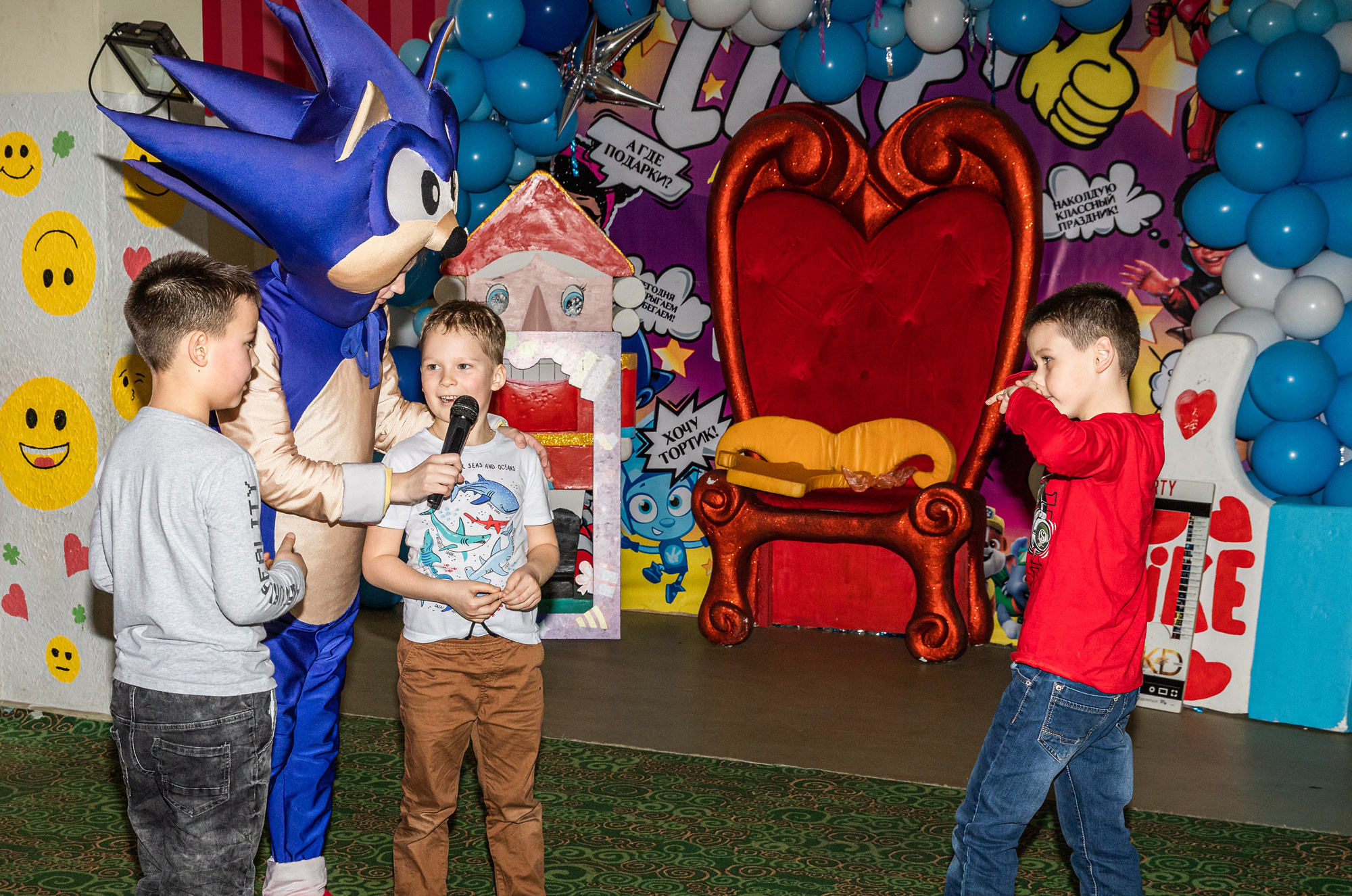 День Рождения Саши Лайк клуб. Детский семейный фотограф в г. Находка Ольга Коваленко, фотостудия Memories