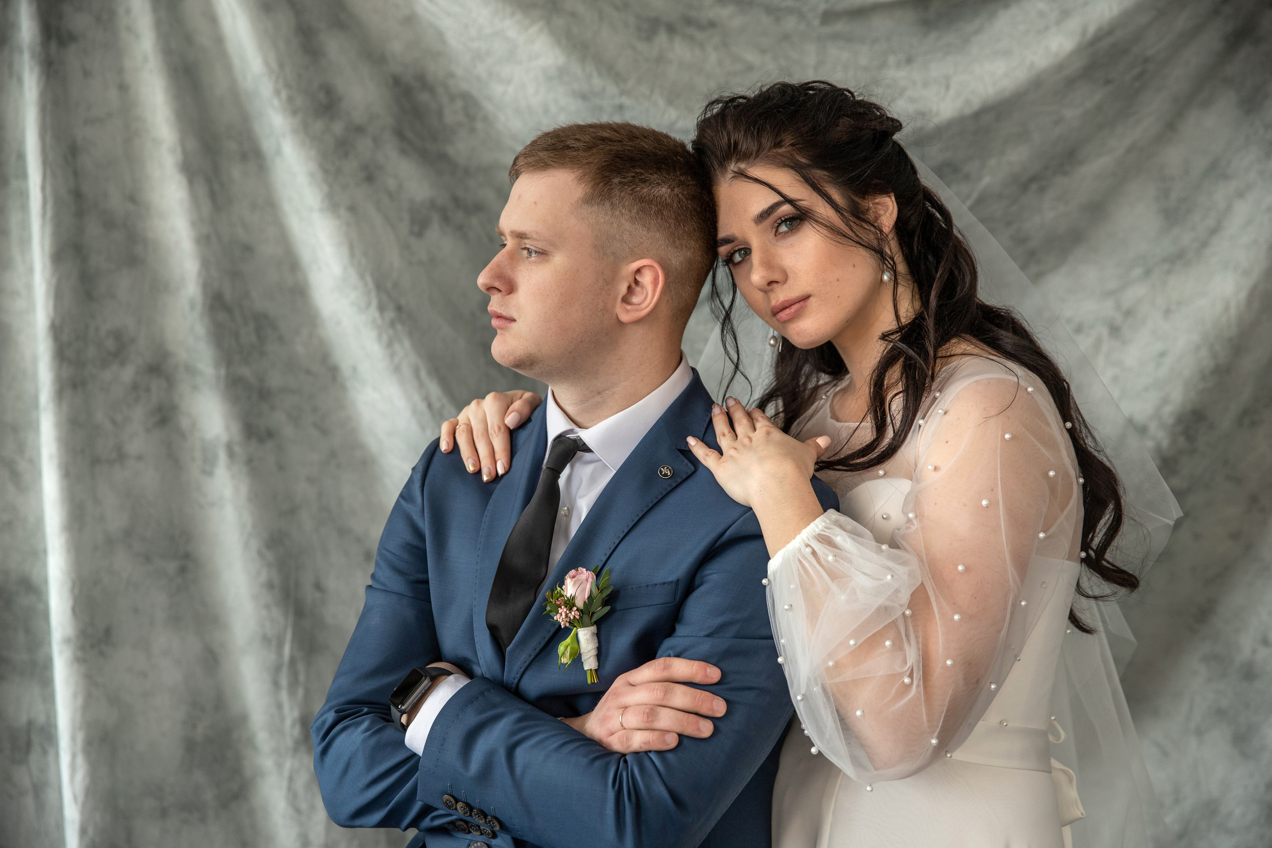 Февральская свадебная съёмка