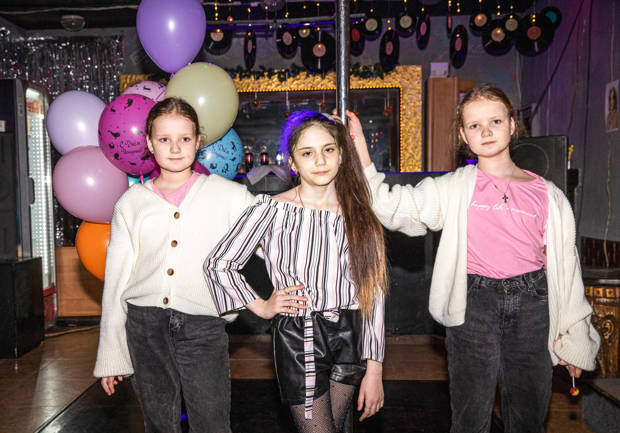 День рождения Даши, кафе Мандарин. Детский семейный фотограф в г. Находка Ольга Коваленко, фотостудия Memories