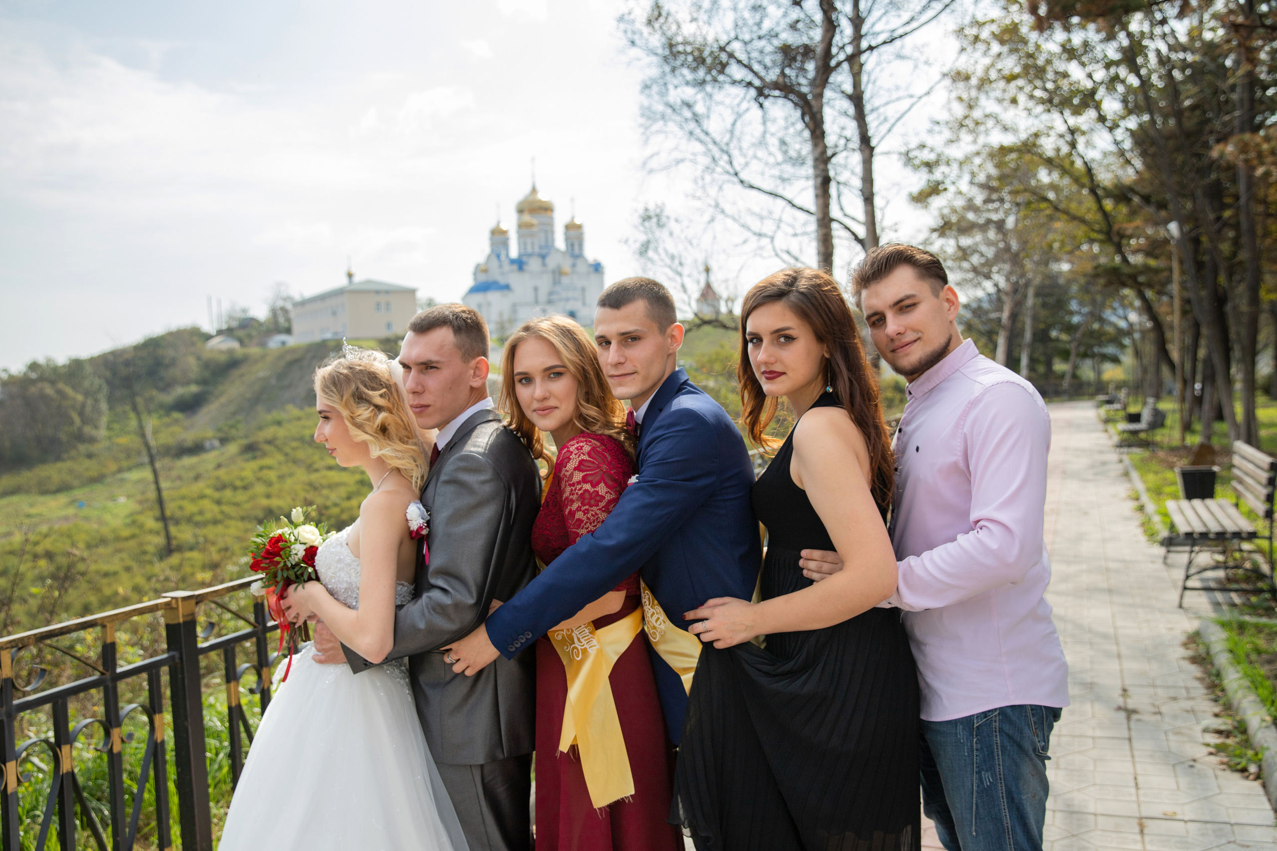 Свадебная прогулка в сентябре. Детский семейный фотограф в г. Находка Ольга Коваленко, фотостудия Memories