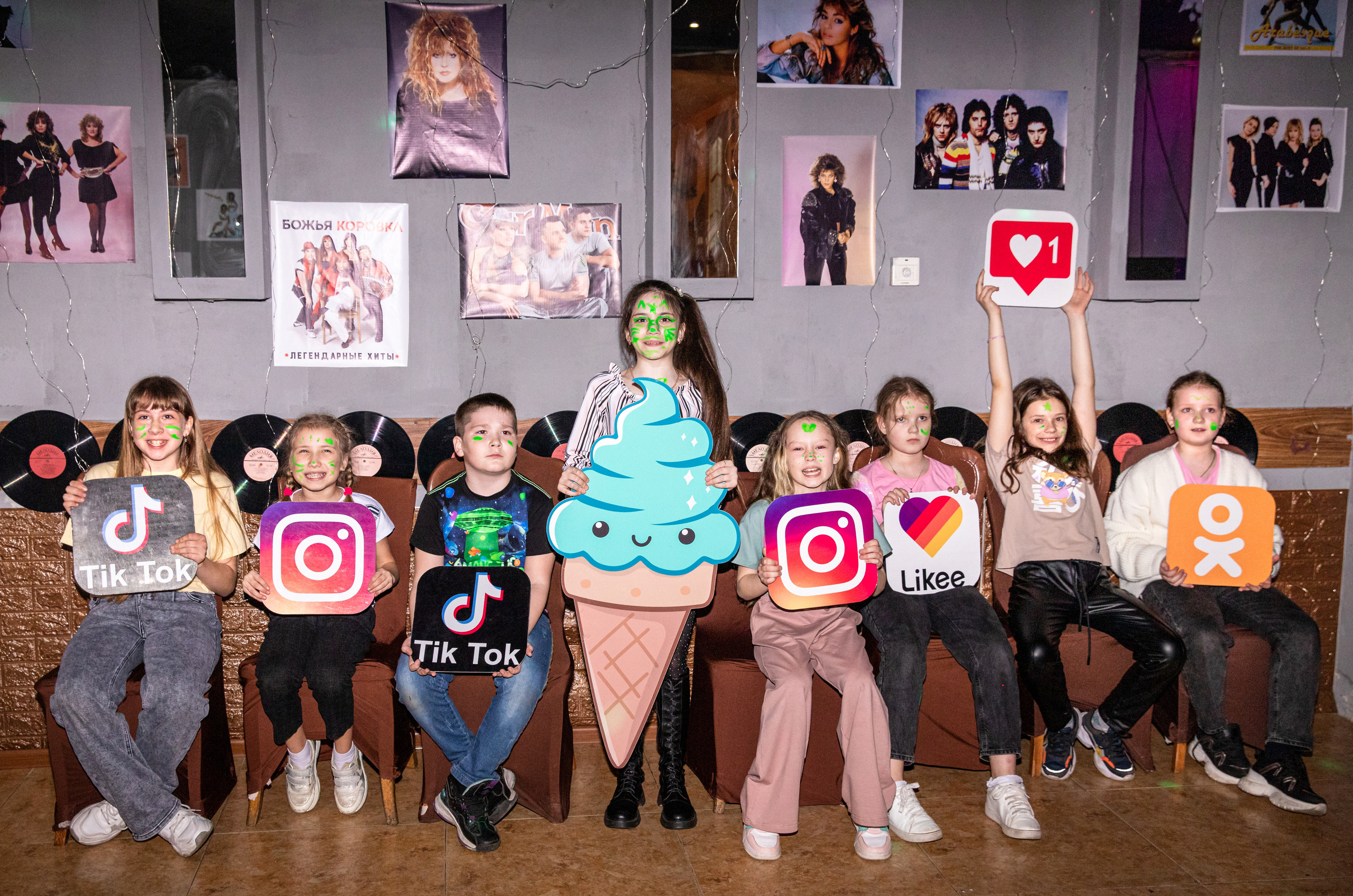 День рождения Даши, кафе Мандарин. Детский семейный фотограф в г. Находка Ольга Коваленко, фотостудия Memories