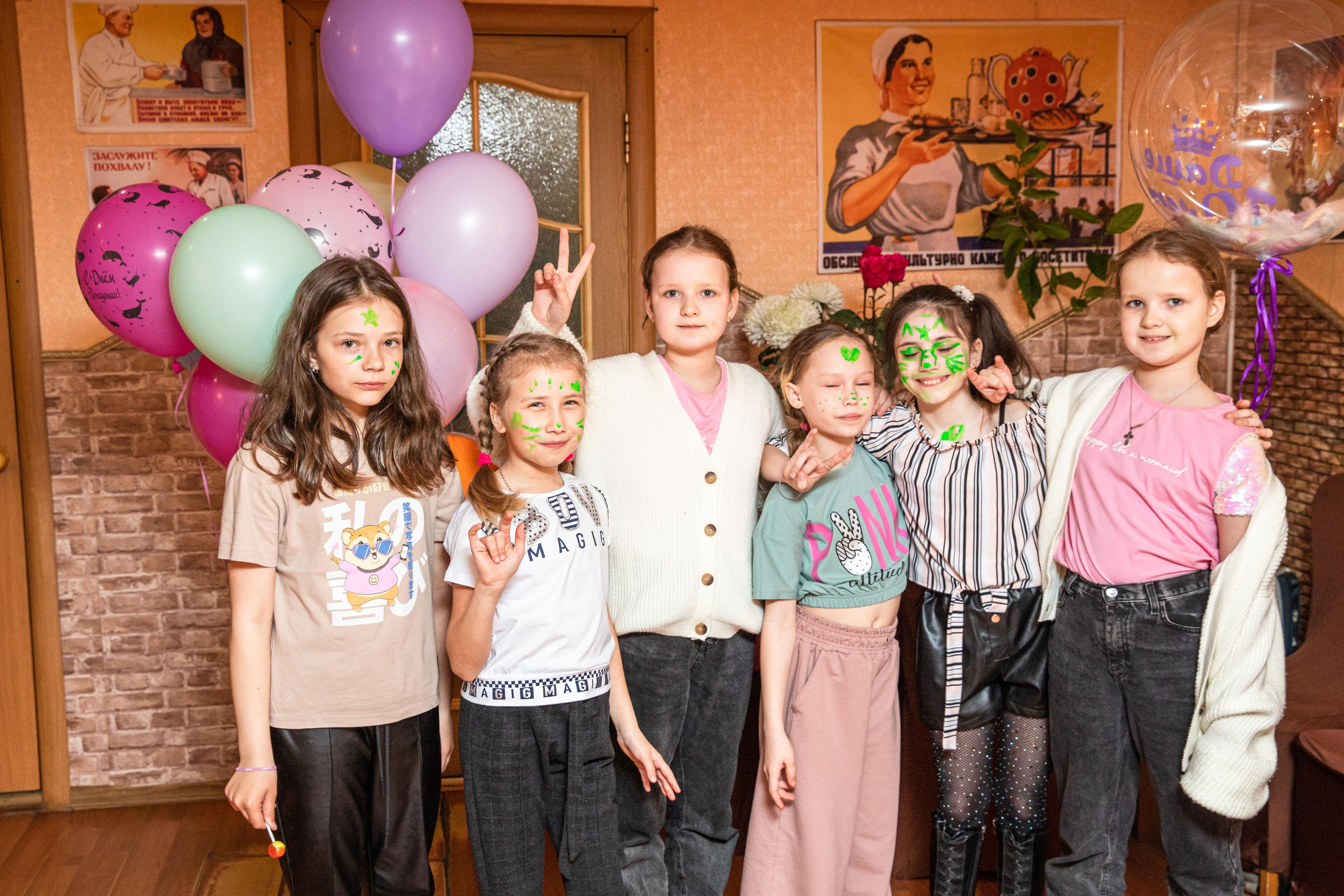 День рождения Даши, кафе Мандарин. Детский семейный фотограф в г. Находка Ольга Коваленко, фотостудия Memories