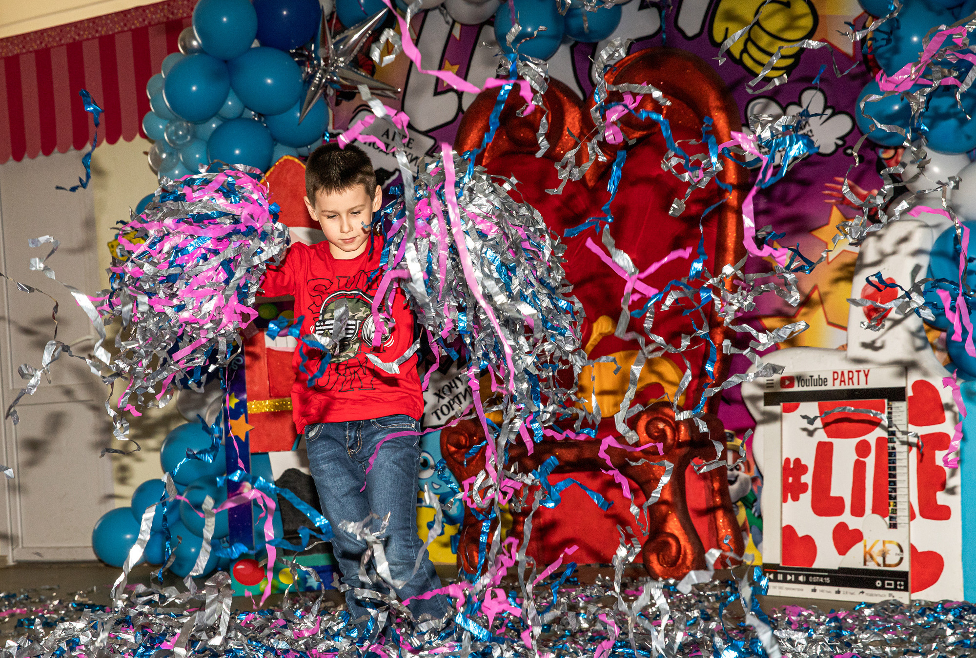 День Рождения Саши Лайк клуб. Детский семейный фотограф в г. Находка Ольга Коваленко, фотостудия Memories