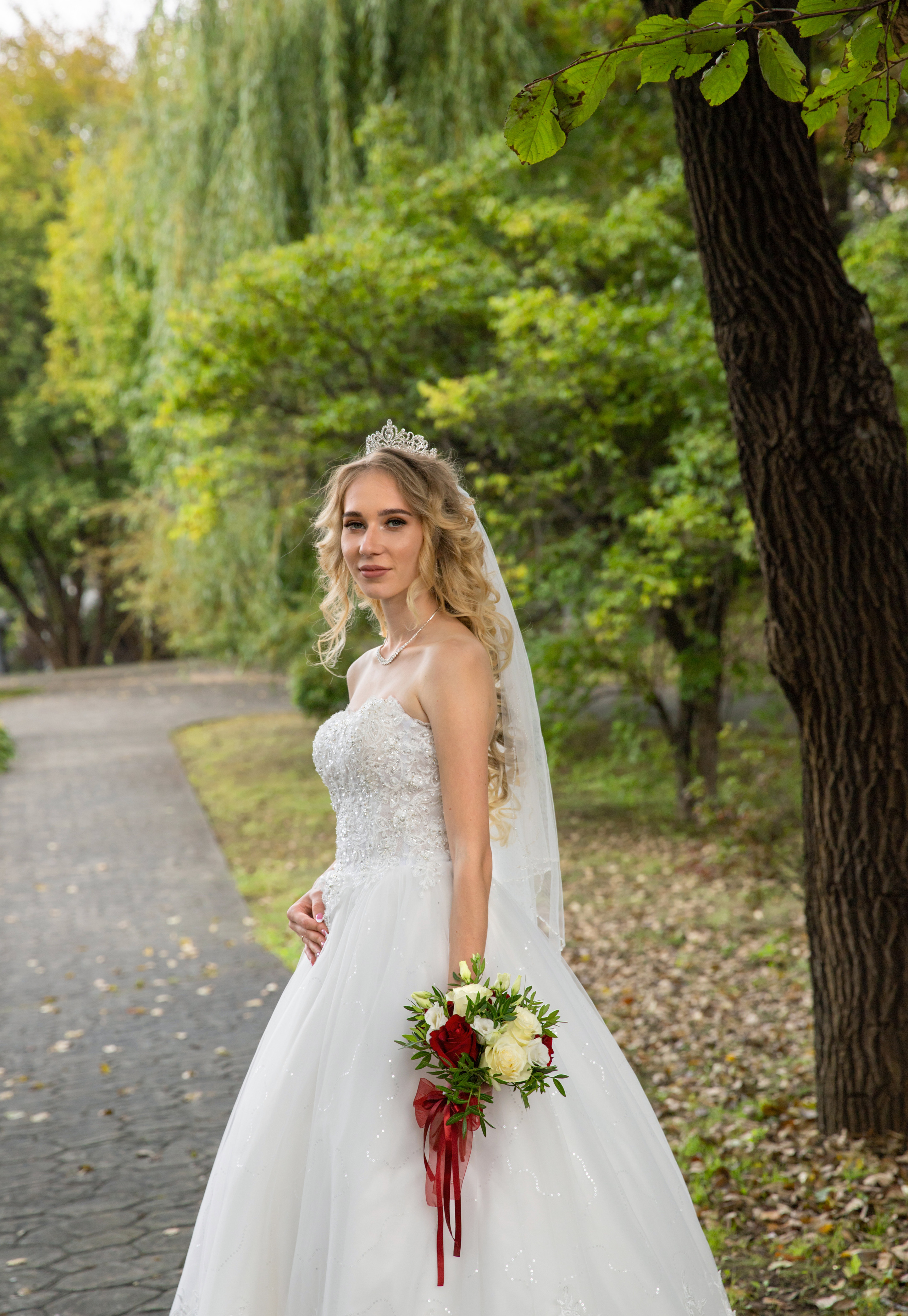 Свадебная прогулка в сентябре. Детский семейный фотограф в г. Находка Ольга Коваленко, фотостудия Memories