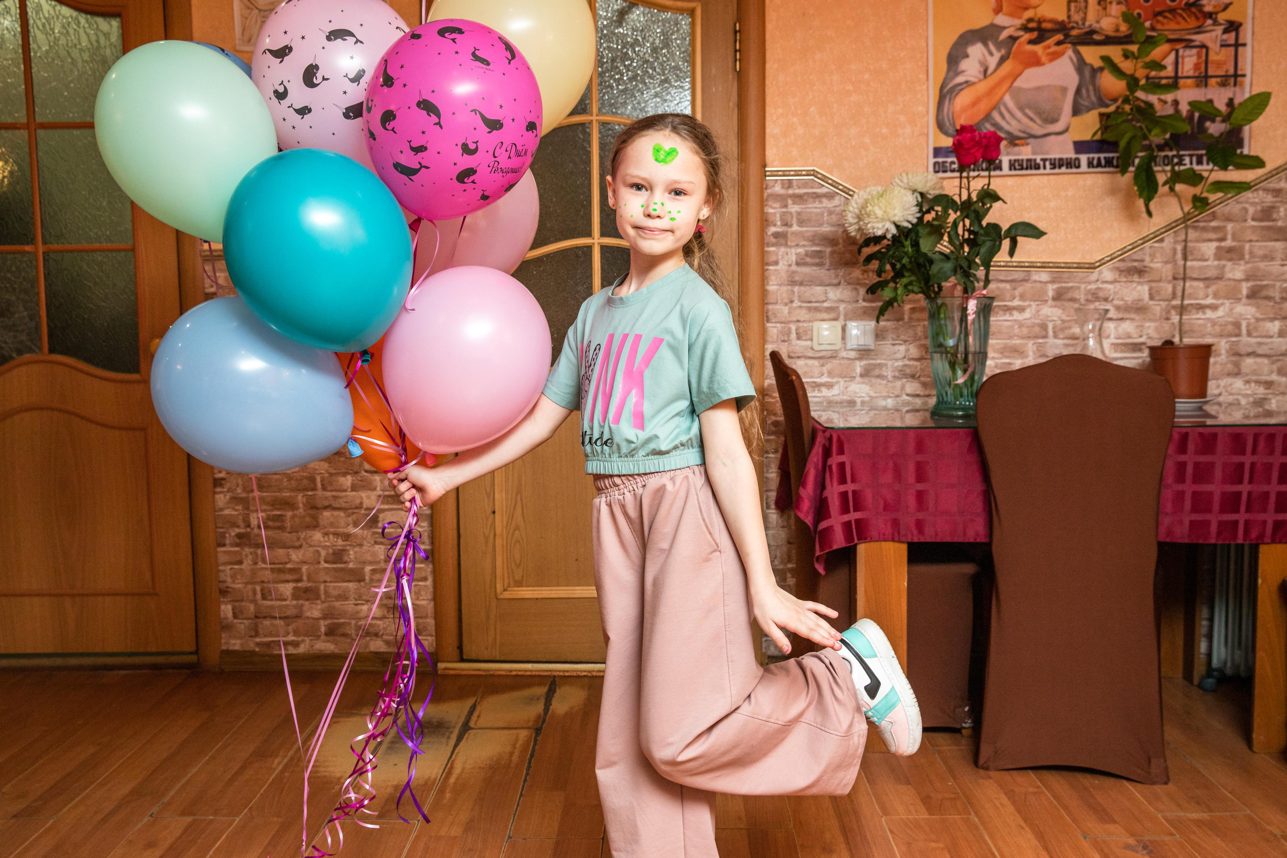 День рождения Даши, кафе Мандарин. Детский семейный фотограф в г. Находка Ольга Коваленко, фотостудия Memories