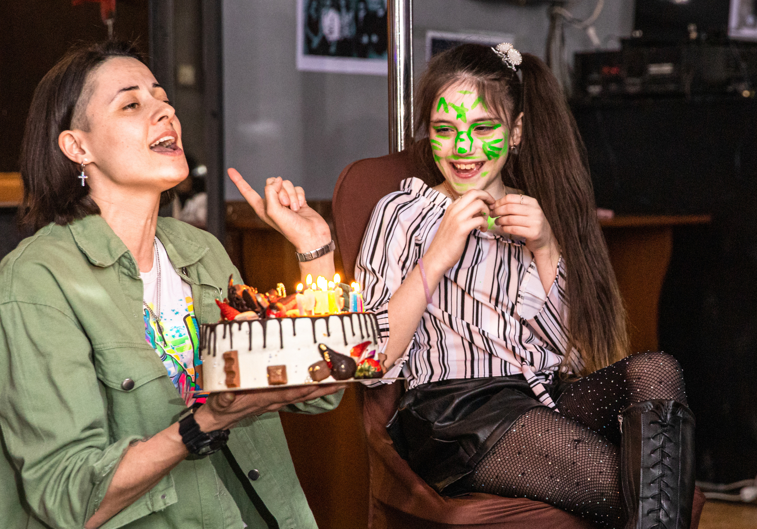 День рождения Даши, кафе Мандарин. Детский семейный фотограф в г. Находка Ольга Коваленко, фотостудия Memories