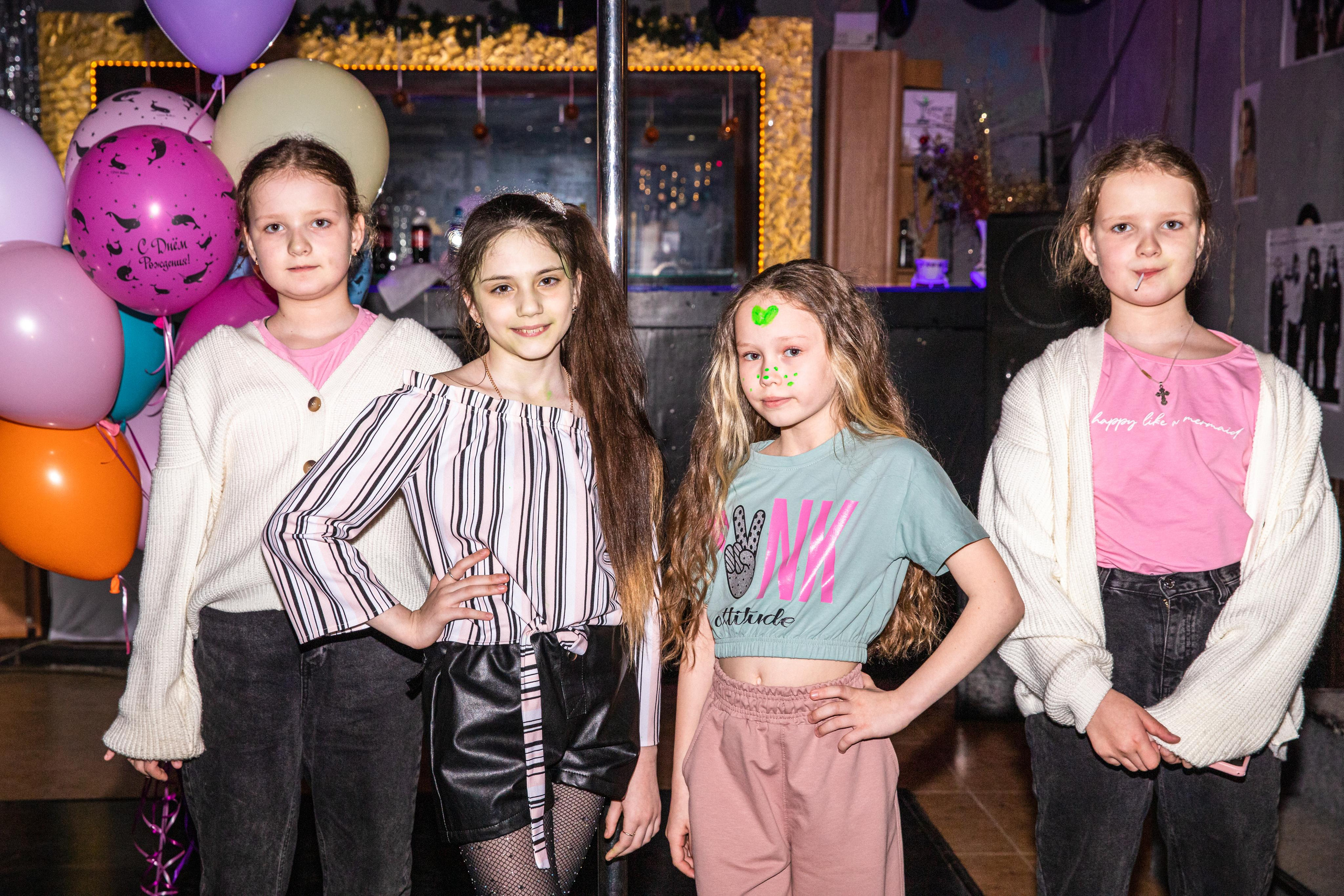 День рождения Даши, кафе Мандарин. Детский семейный фотограф в г. Находка Ольга Коваленко, фотостудия Memories