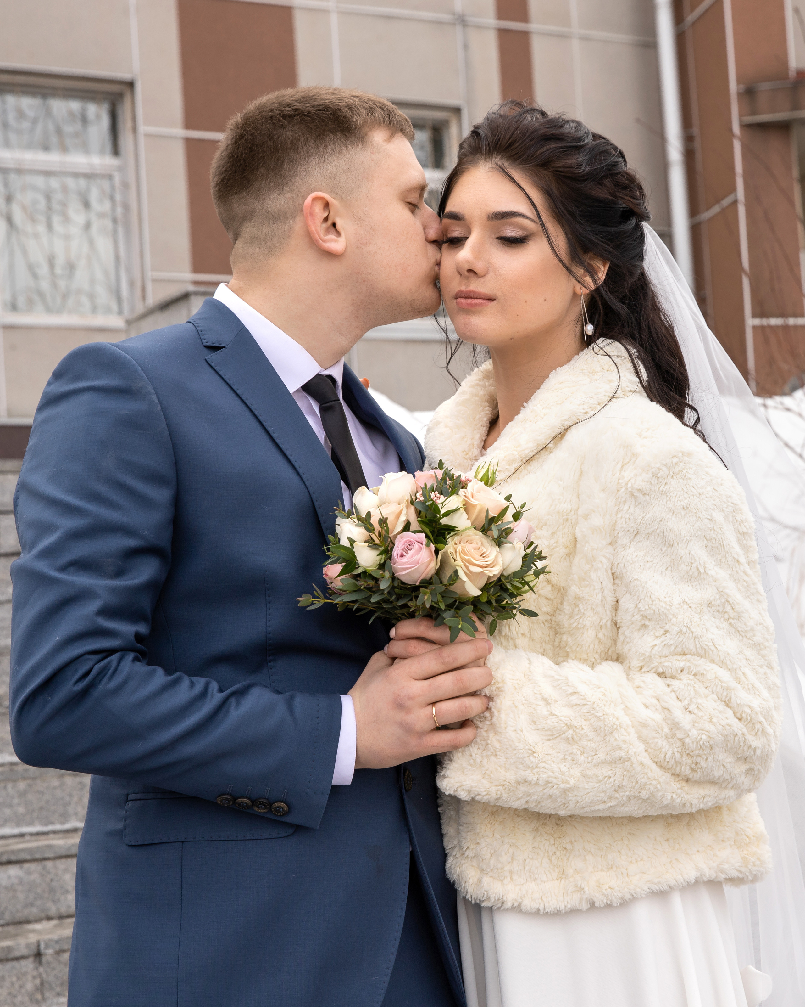 Февральская свадебная съёмка. Детский семейный фотограф в г. Находка Ольга Коваленко, фотостудия Memories