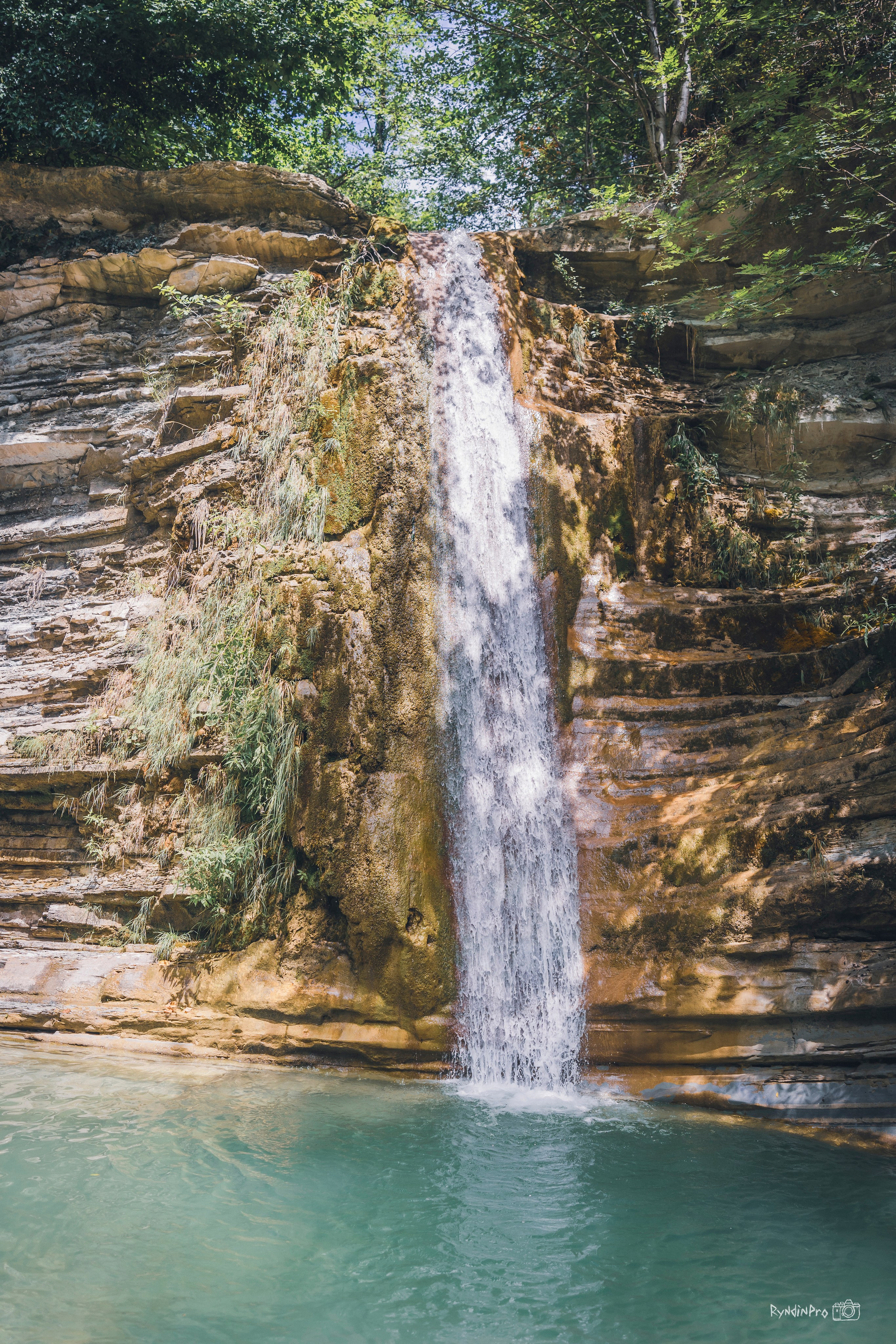 Поход на водопады Куаго с командой Мадьяр 23.07.24. Репортажный фотограф в Краснодаре Рындин Дмитрий