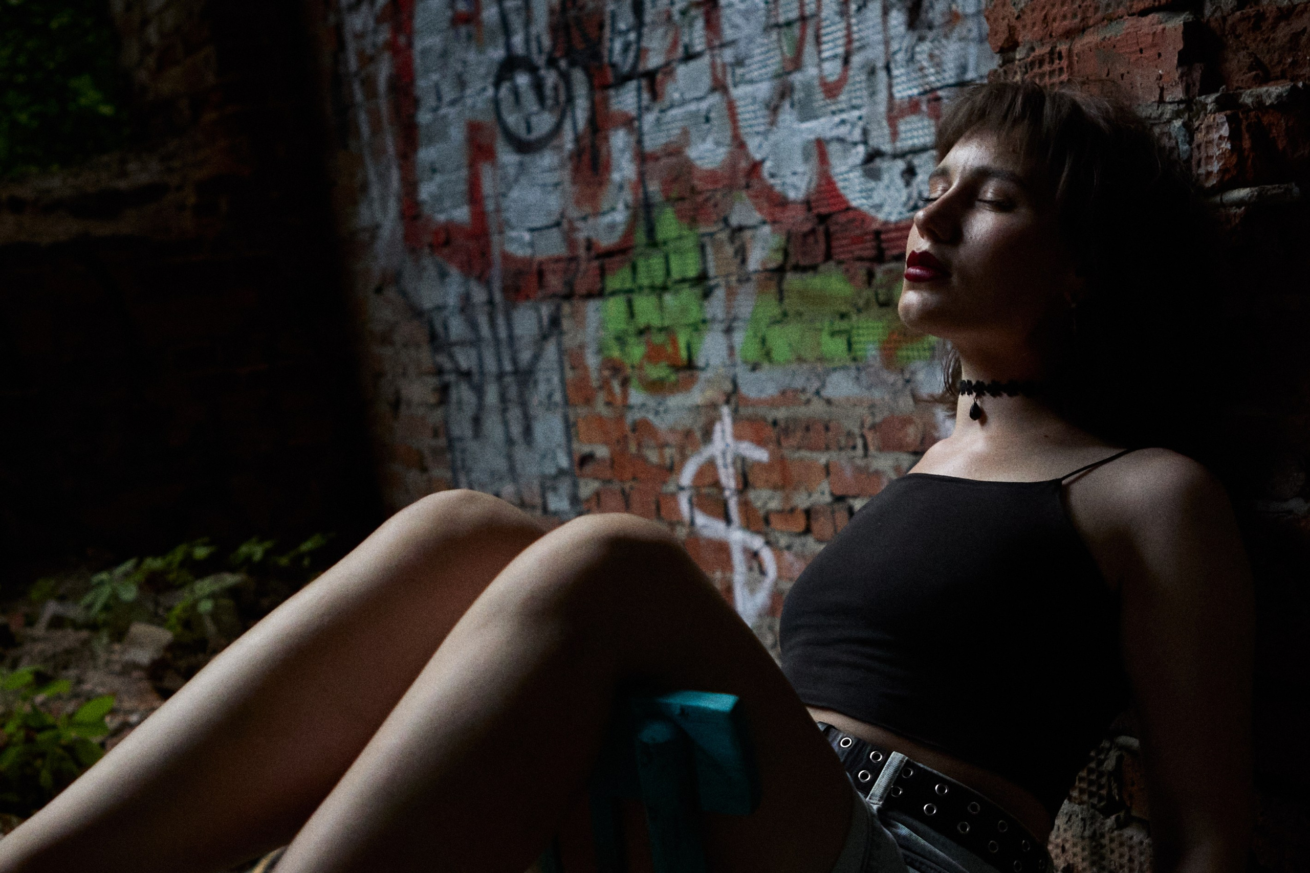 фотосессия с граффити