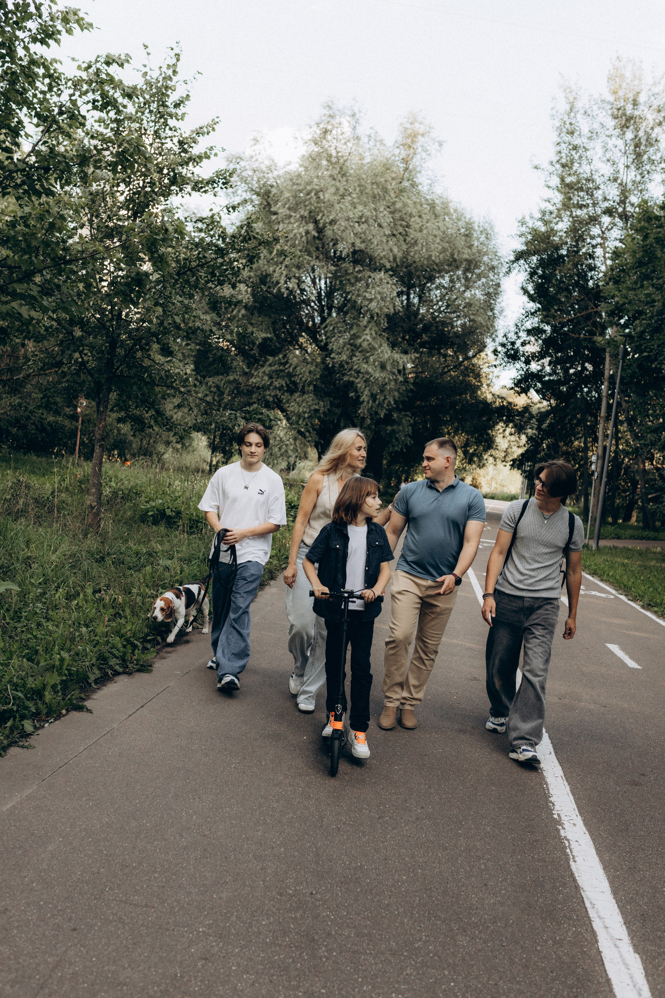 Наташа, Андрей, Эмиль, Стас, Ярослав и Арчи. Фотограф НОГИНСК, Москва, Анастасия Белая