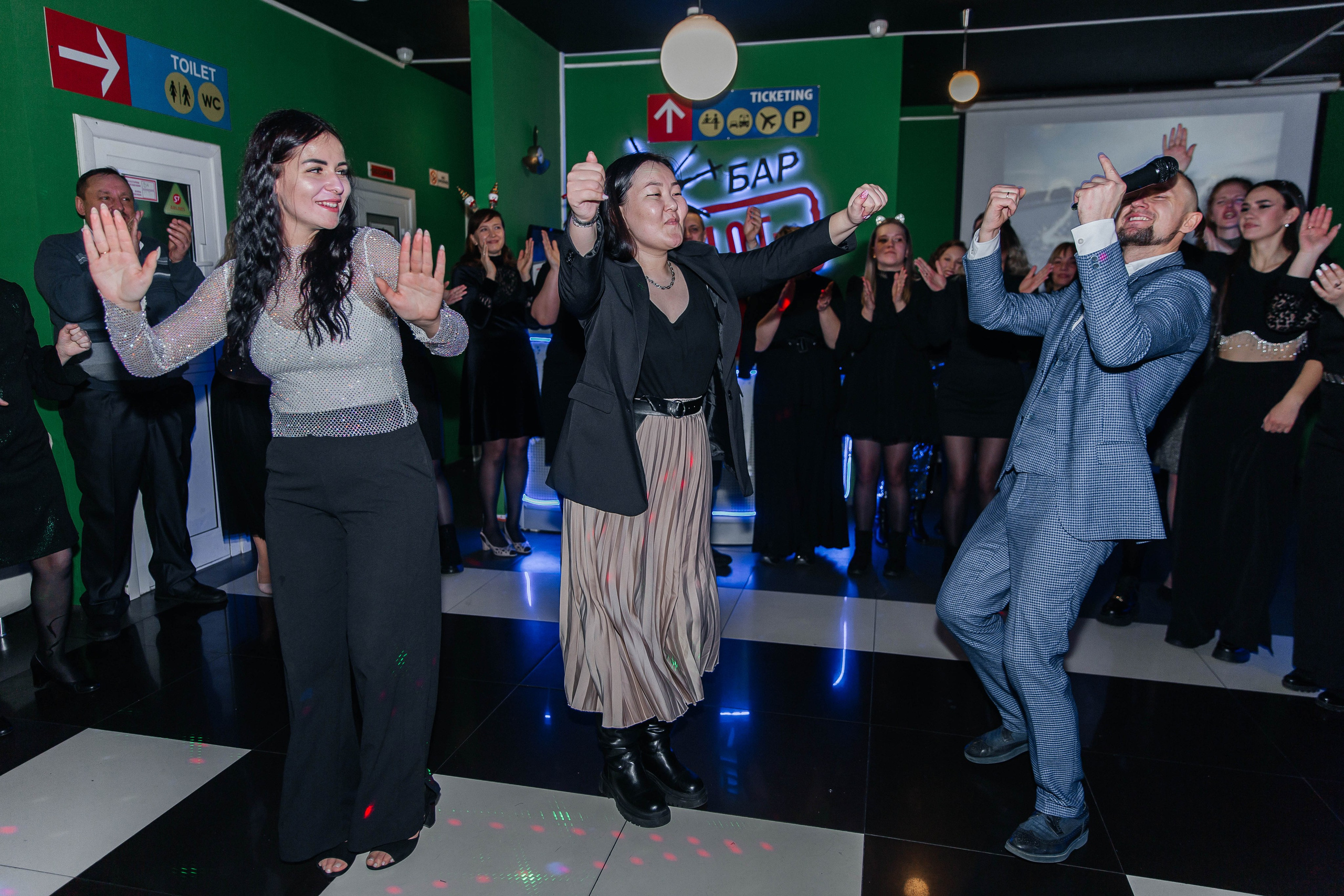 Новогодний корпоратив репортаж. Главная