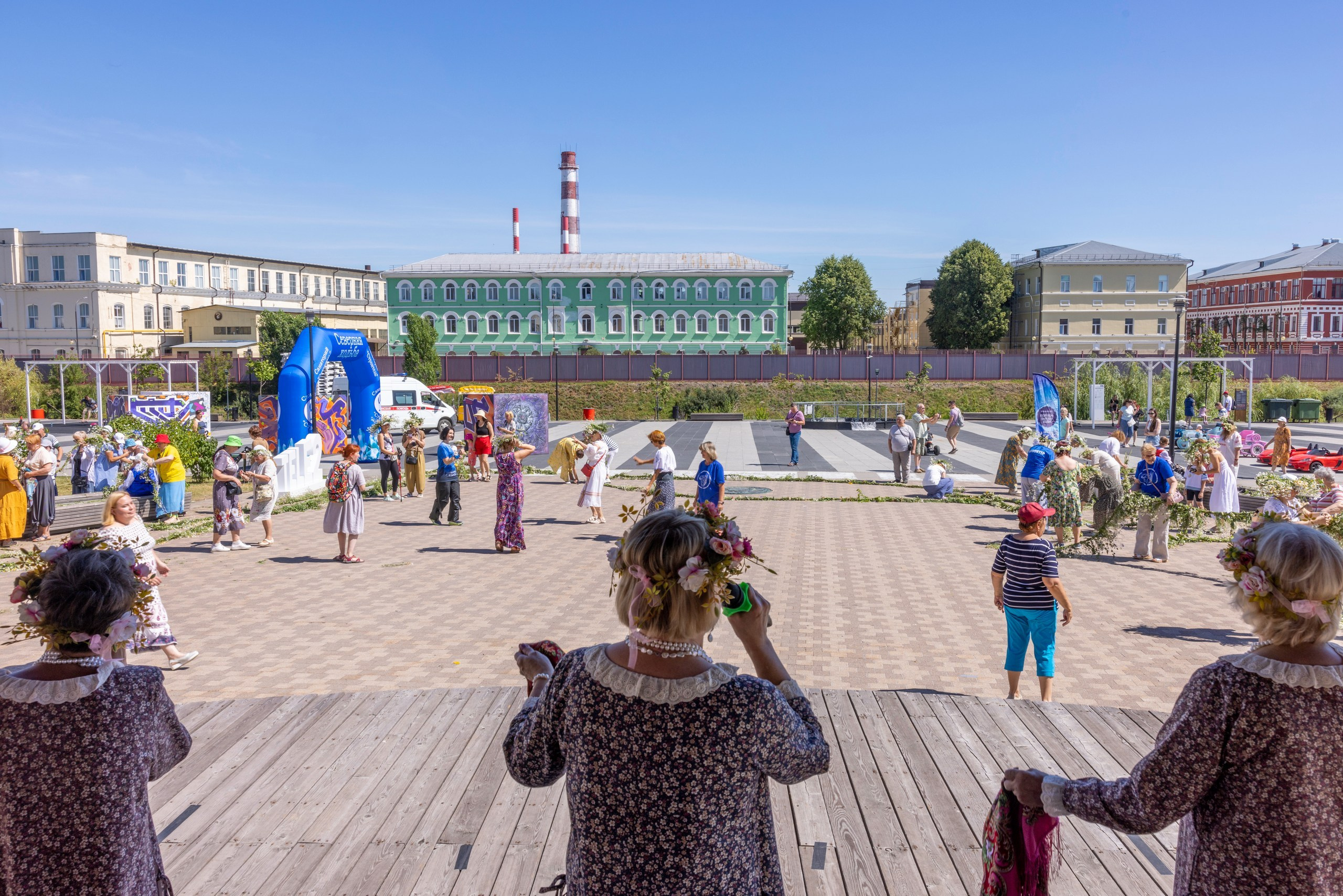 Фестиваль «Ромашковый хоровод». Северная ходьба. Фотограф в Туле Крупский АнДРей. Фотостудия «КАДР71» в Туле