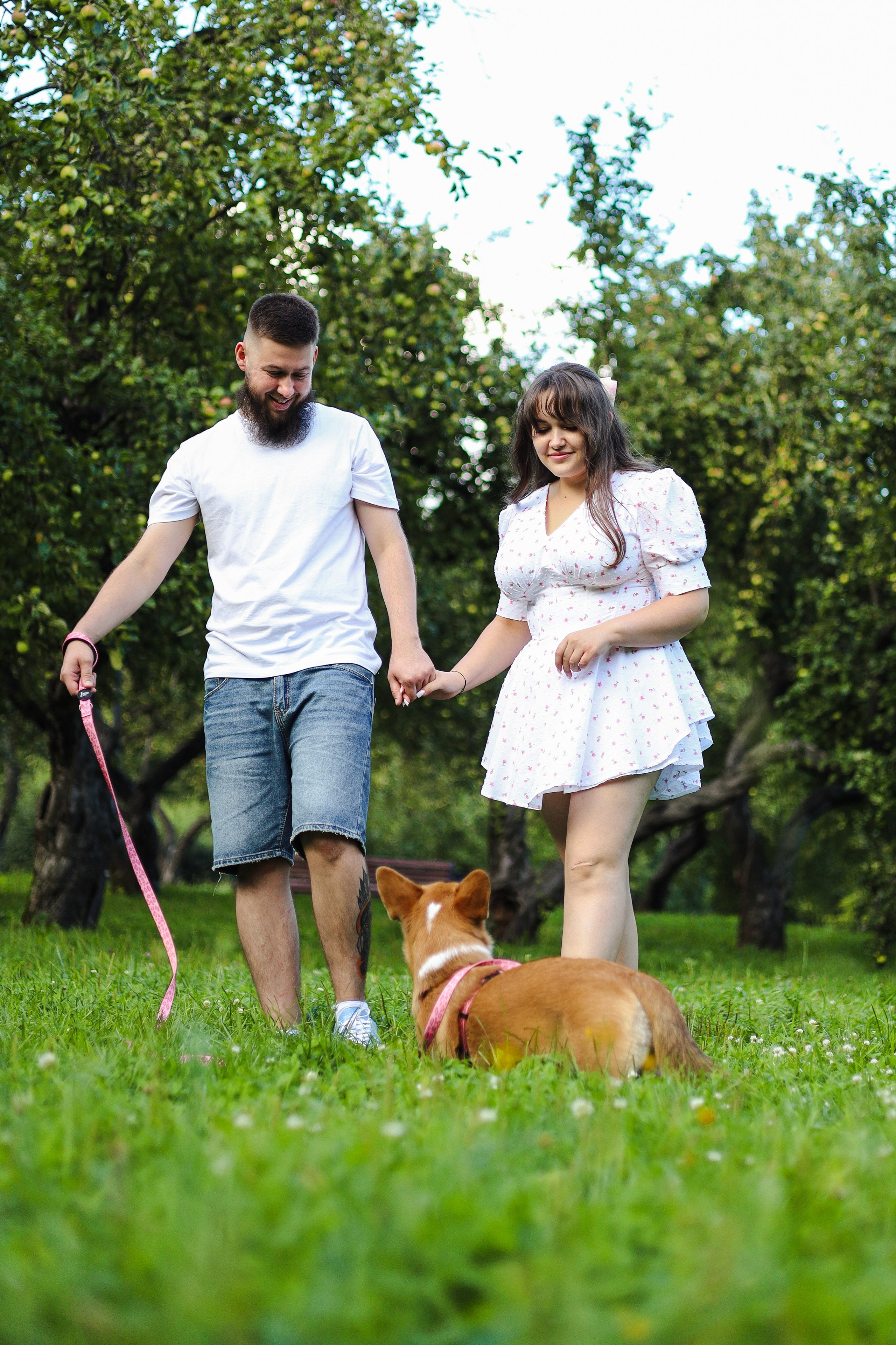 Эмили, Аня и Лёша. Фотограф-анималист Ксения Шевцова|Москва