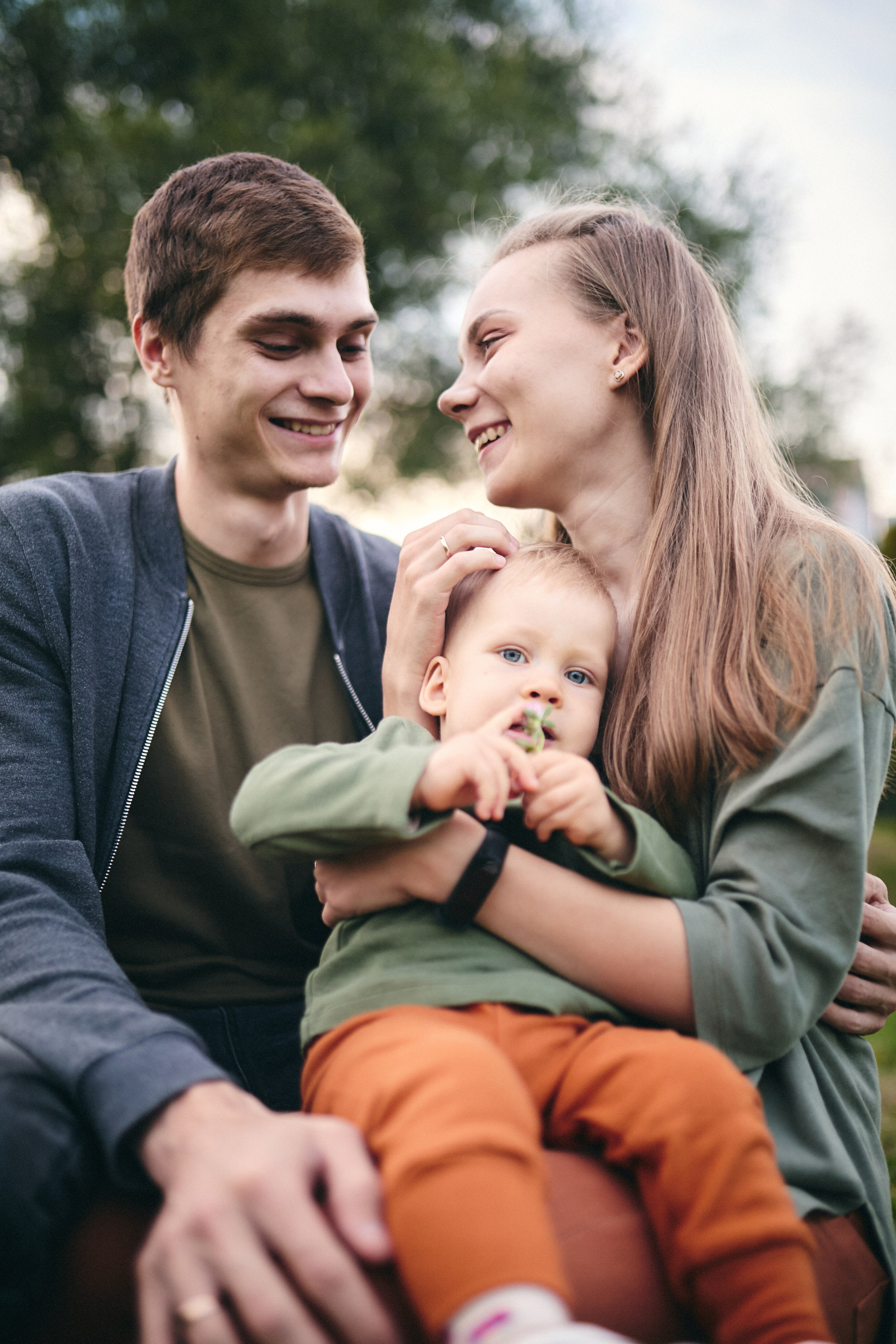 Кристина, Леша и Стёпа. Фотограф София Комкина
