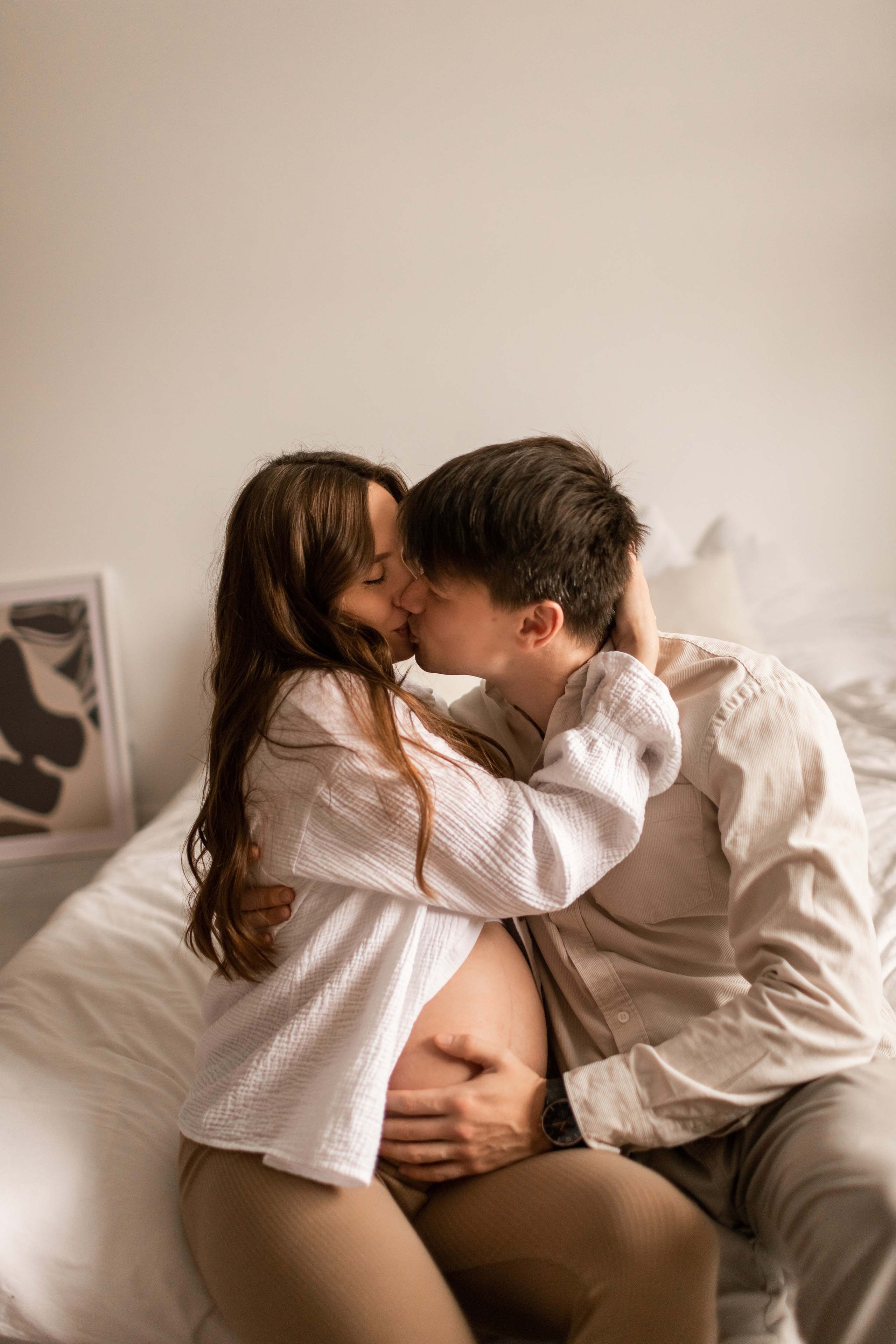 Юрий и Анастасия в трепетном ожидании. Фотограф про любовь в городе Москва