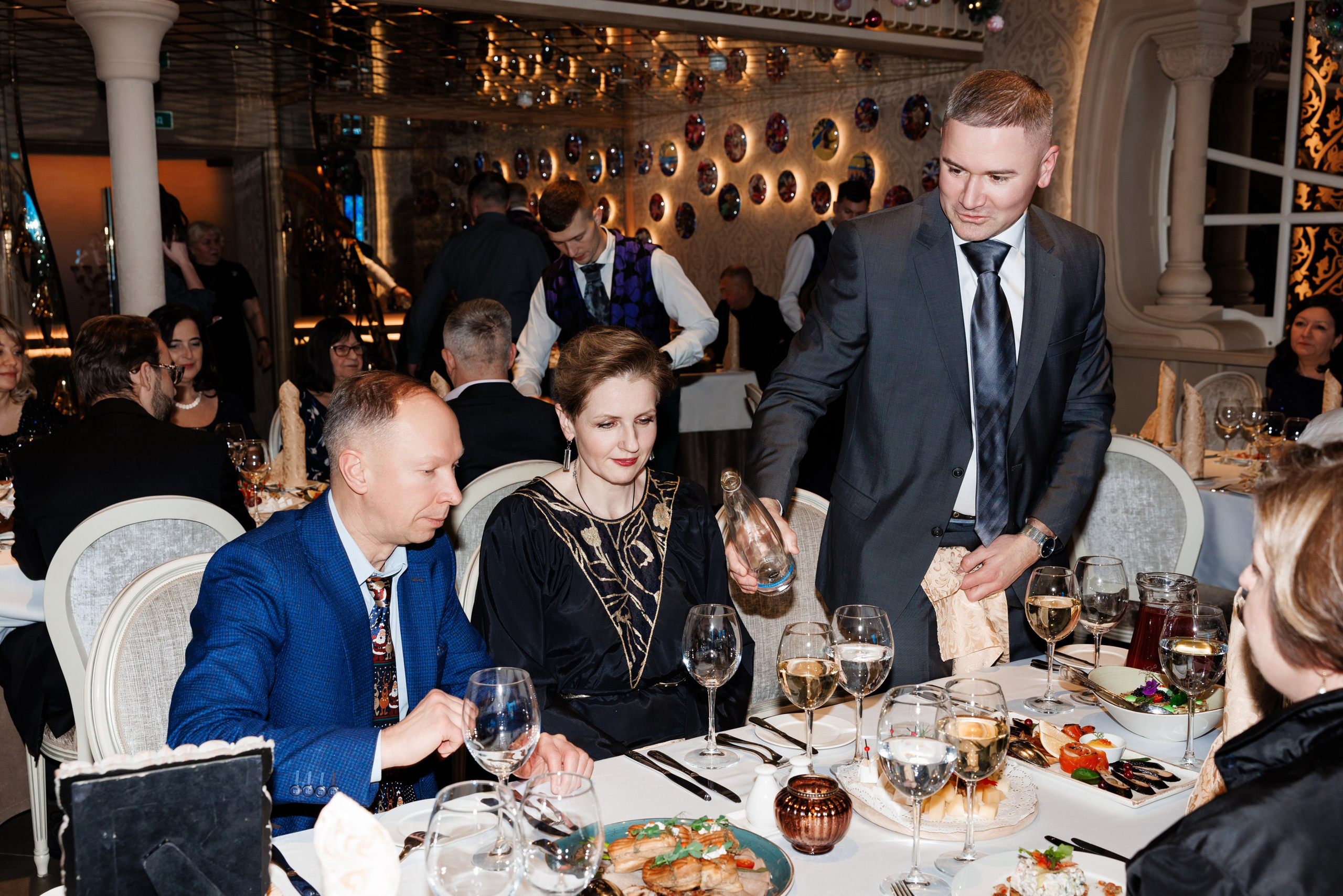 Новогодний корпоратив в ресторане Тройка. Фотограф в Санкт-Петербурге — Сергей Петров