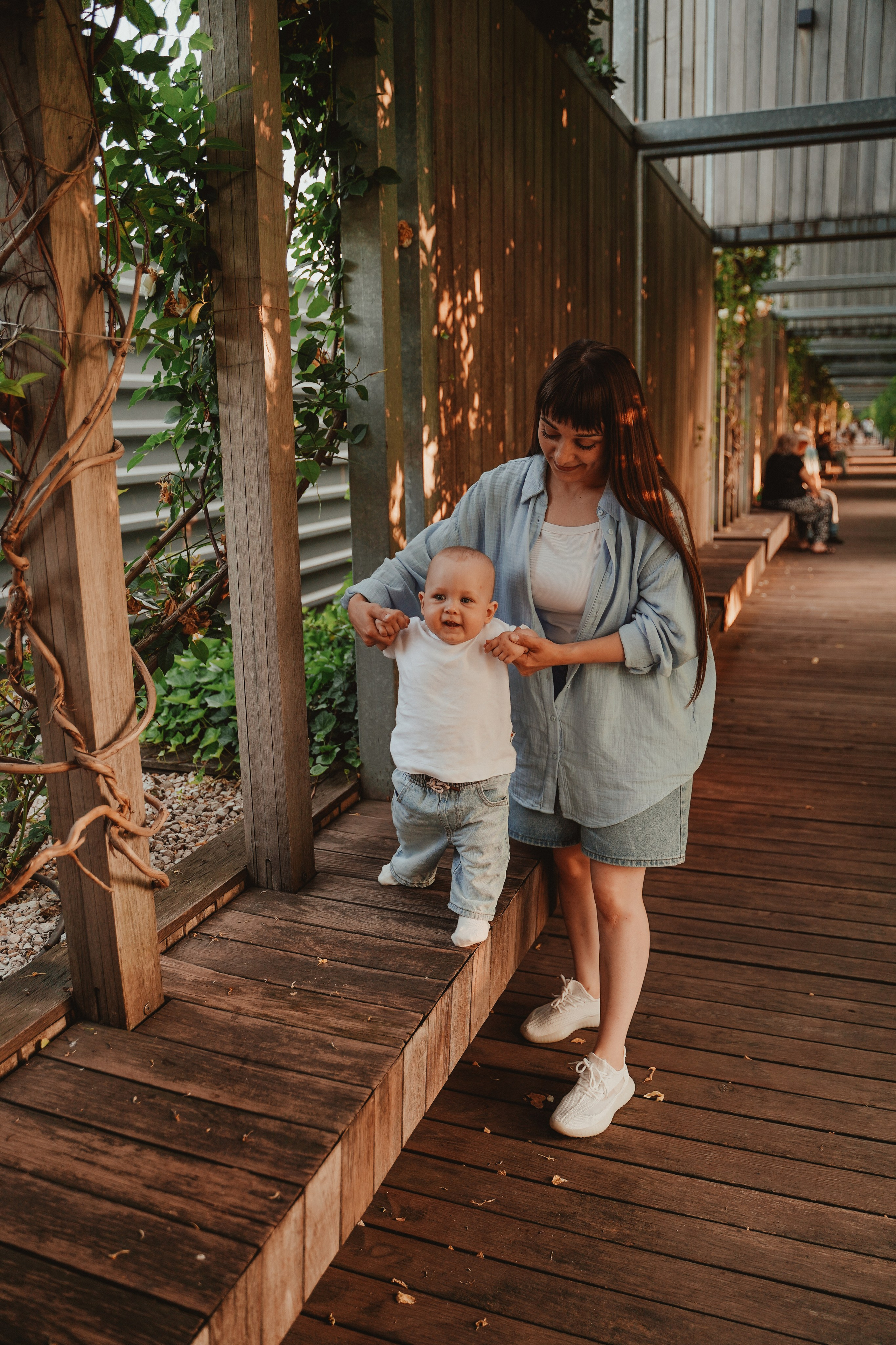 Семейная фотосессия в парке Галицкого. Семейный и женский фотограф в Краснодаре Анастасия Приймак