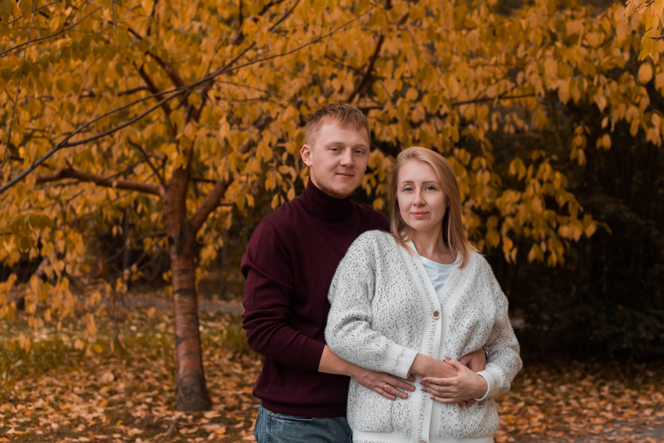 Андрей и Даша. Осень. Фотограф Мария Новоселова. Сургут