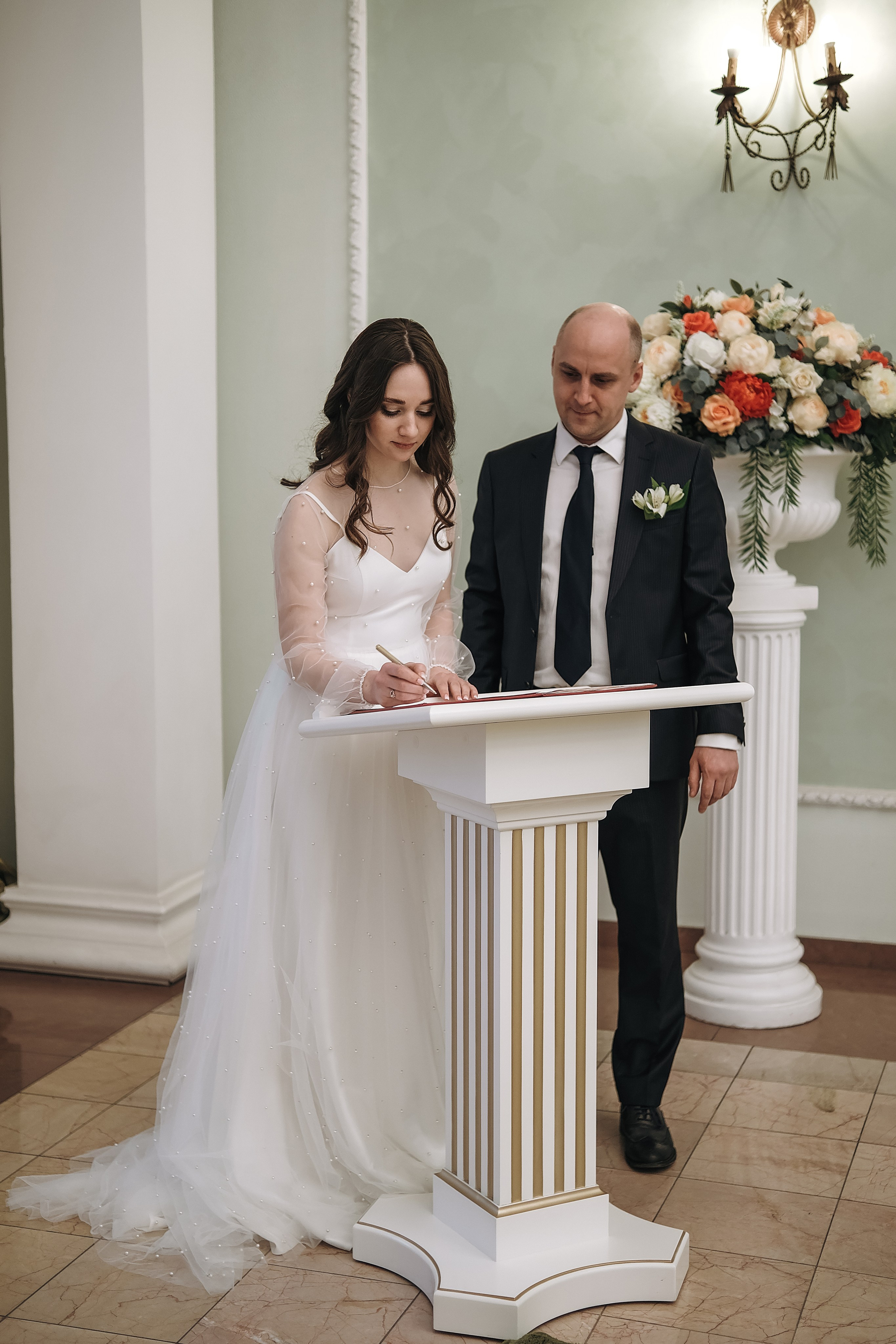 Алина & Максим. Загс приморского района. Phdkvmr.ru