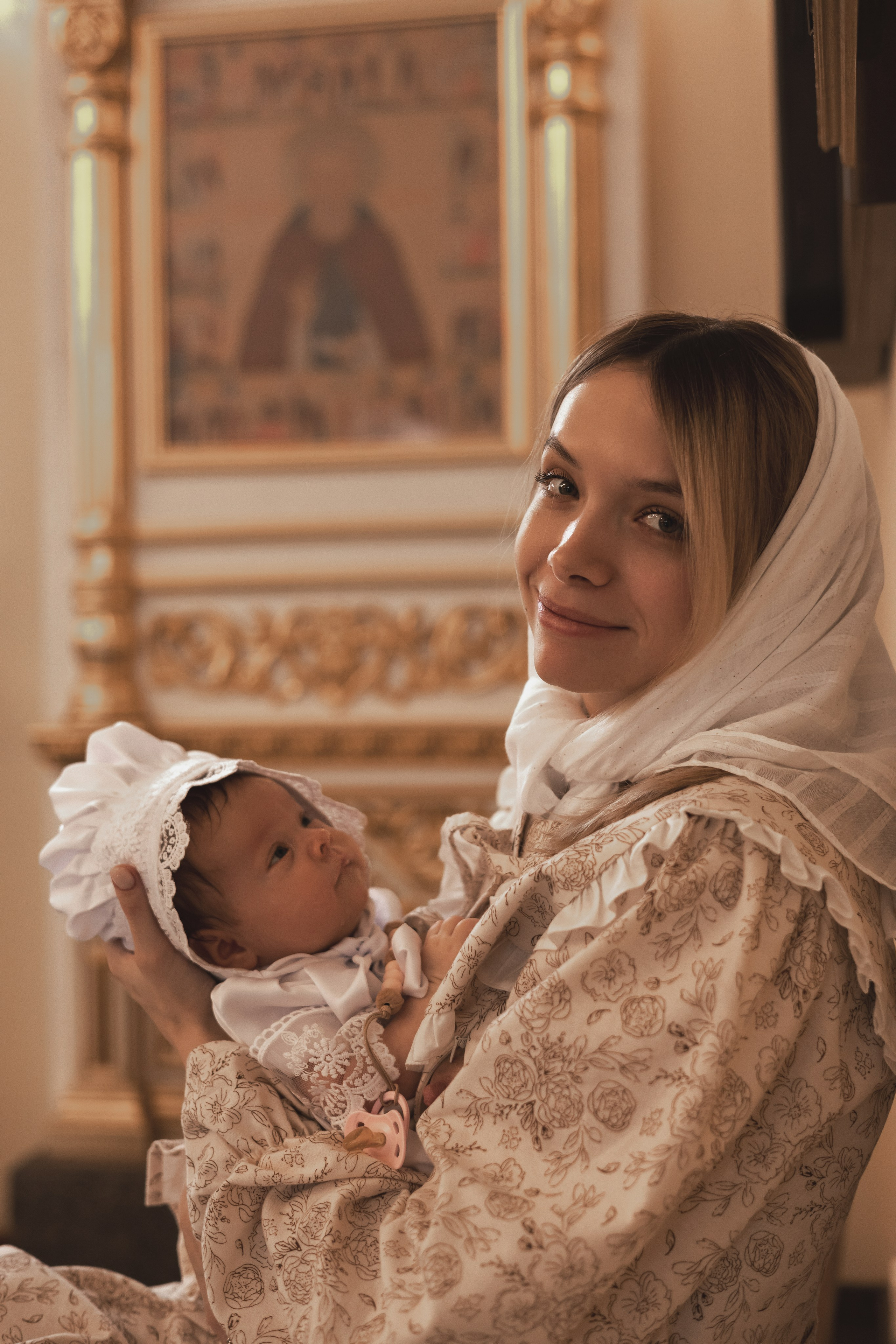 Съемка Таинство Крещения. Фотограф новорожденных Воронеж