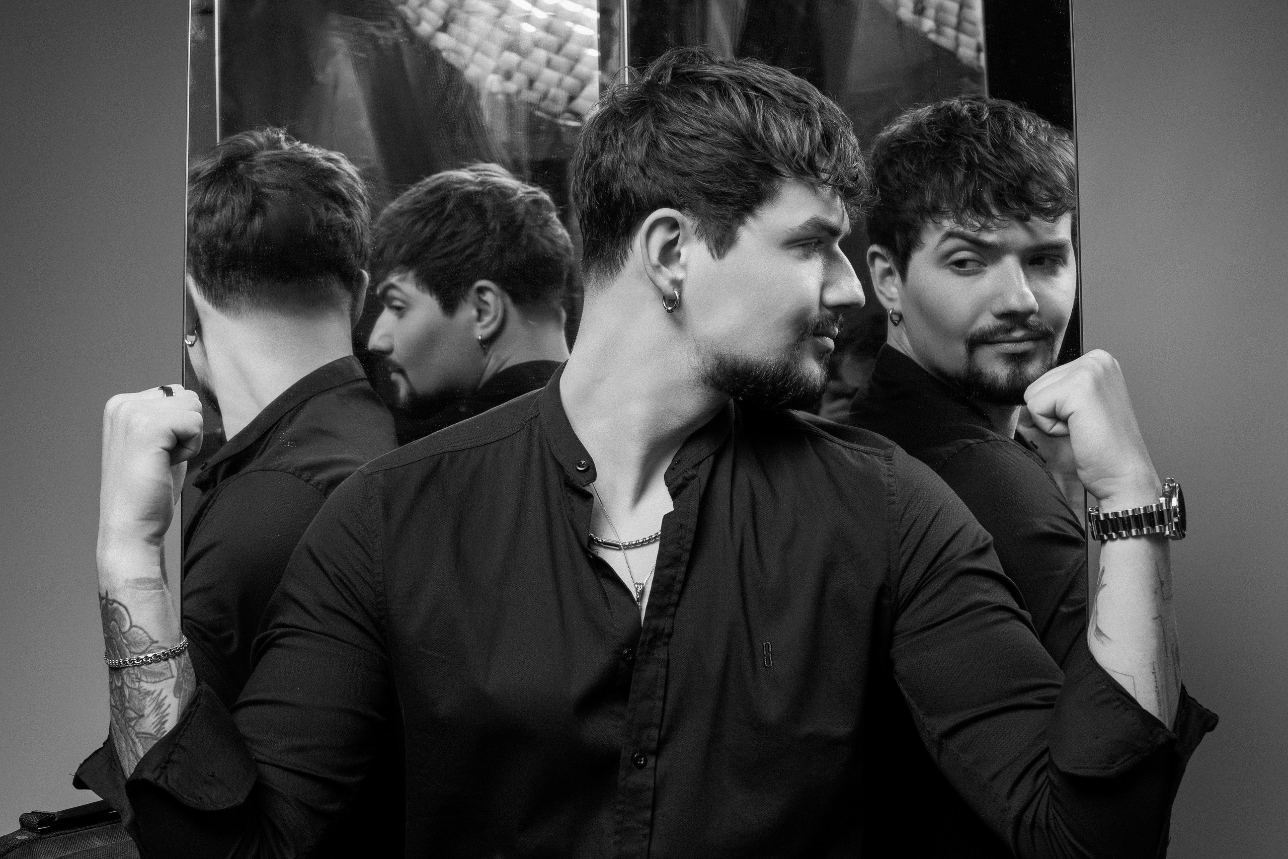 Hot barber. Portrait photographer in Minsk Slava Potalakh