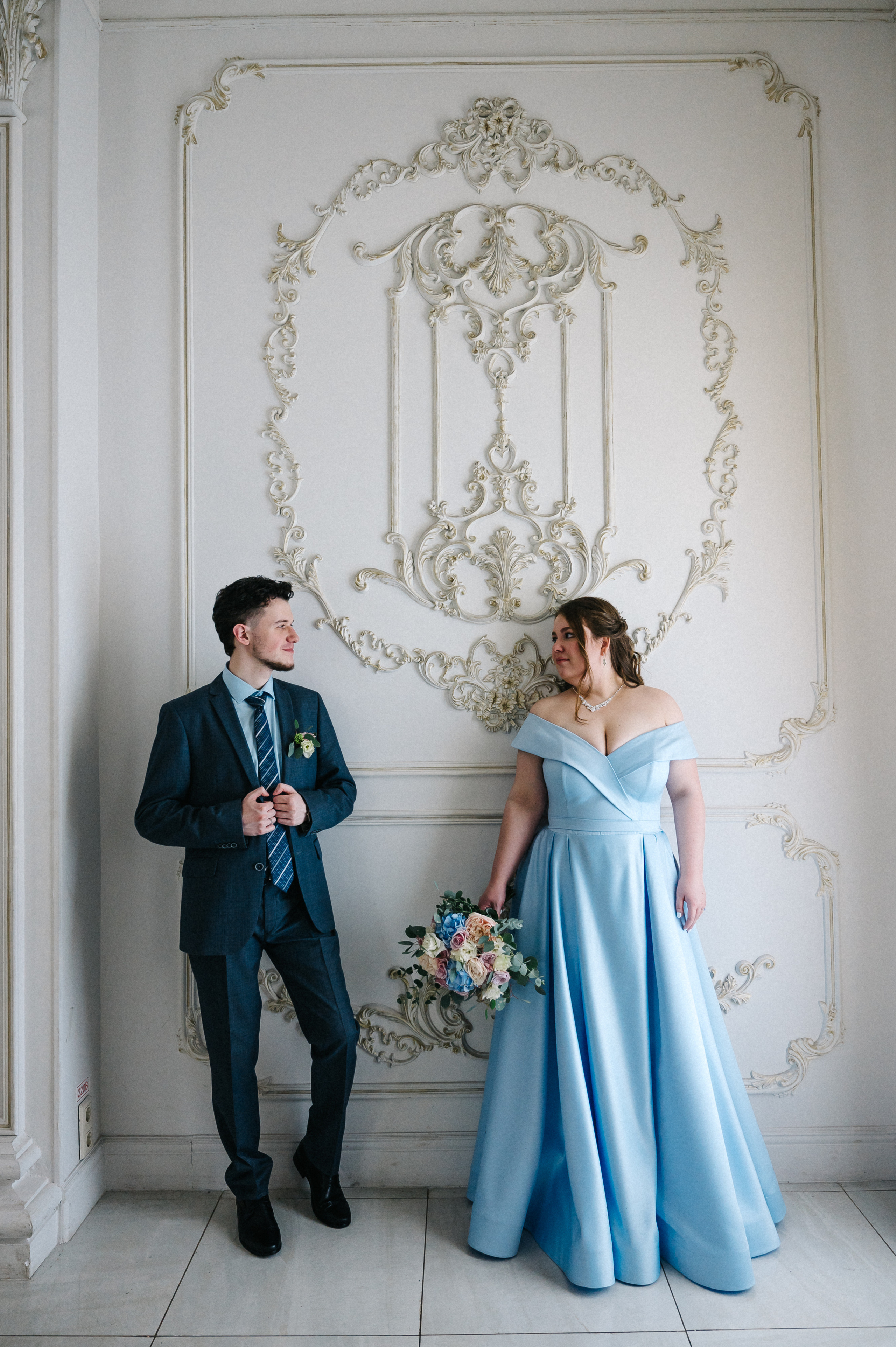 Свадебная фотосессия в студии. Свадебный и студийный фотограф в Москве Попов Вячеслав