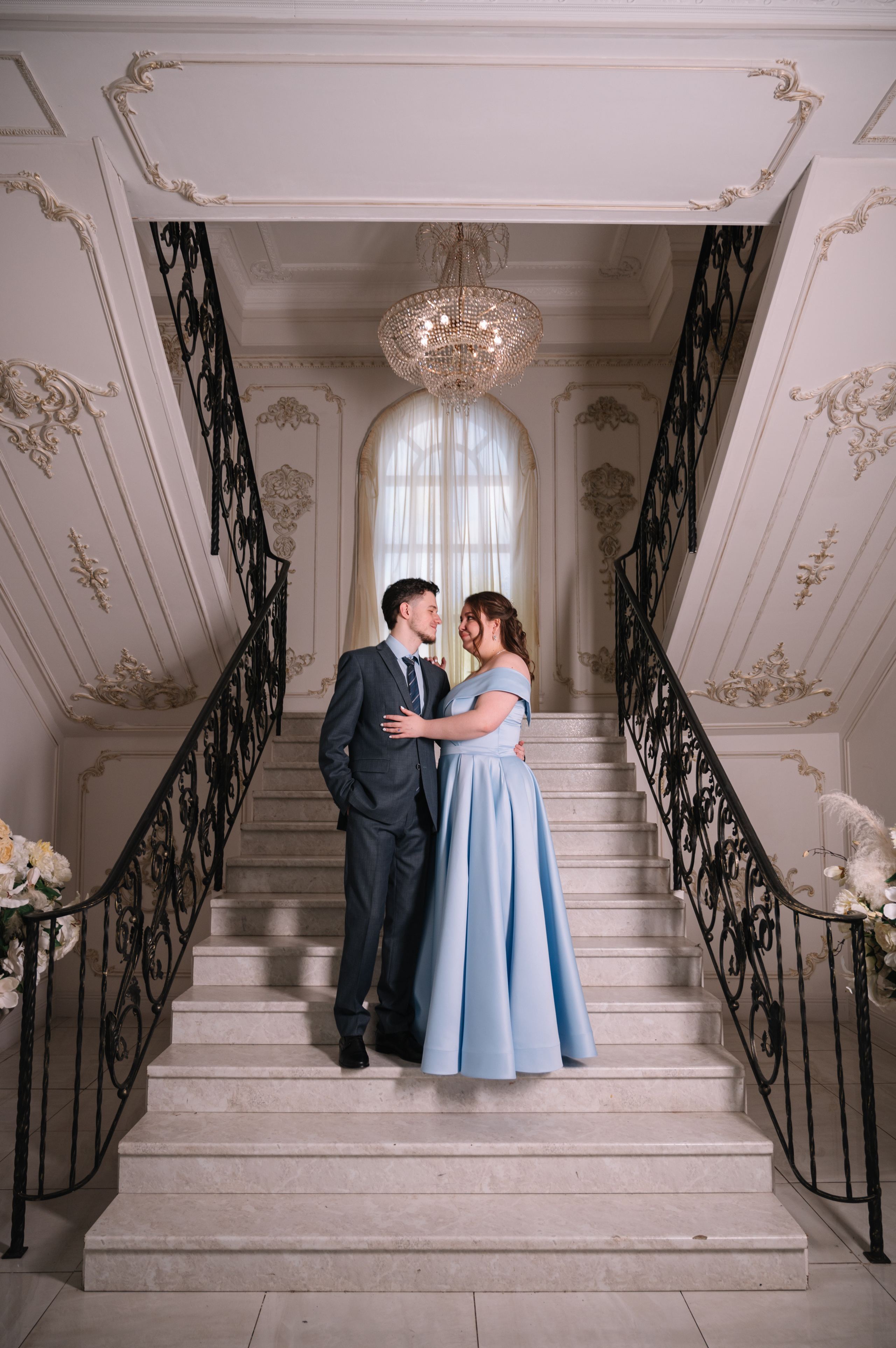 Свадебная фотосессия в студии. Свадебный и студийный фотограф в Москве Попов Вячеслав