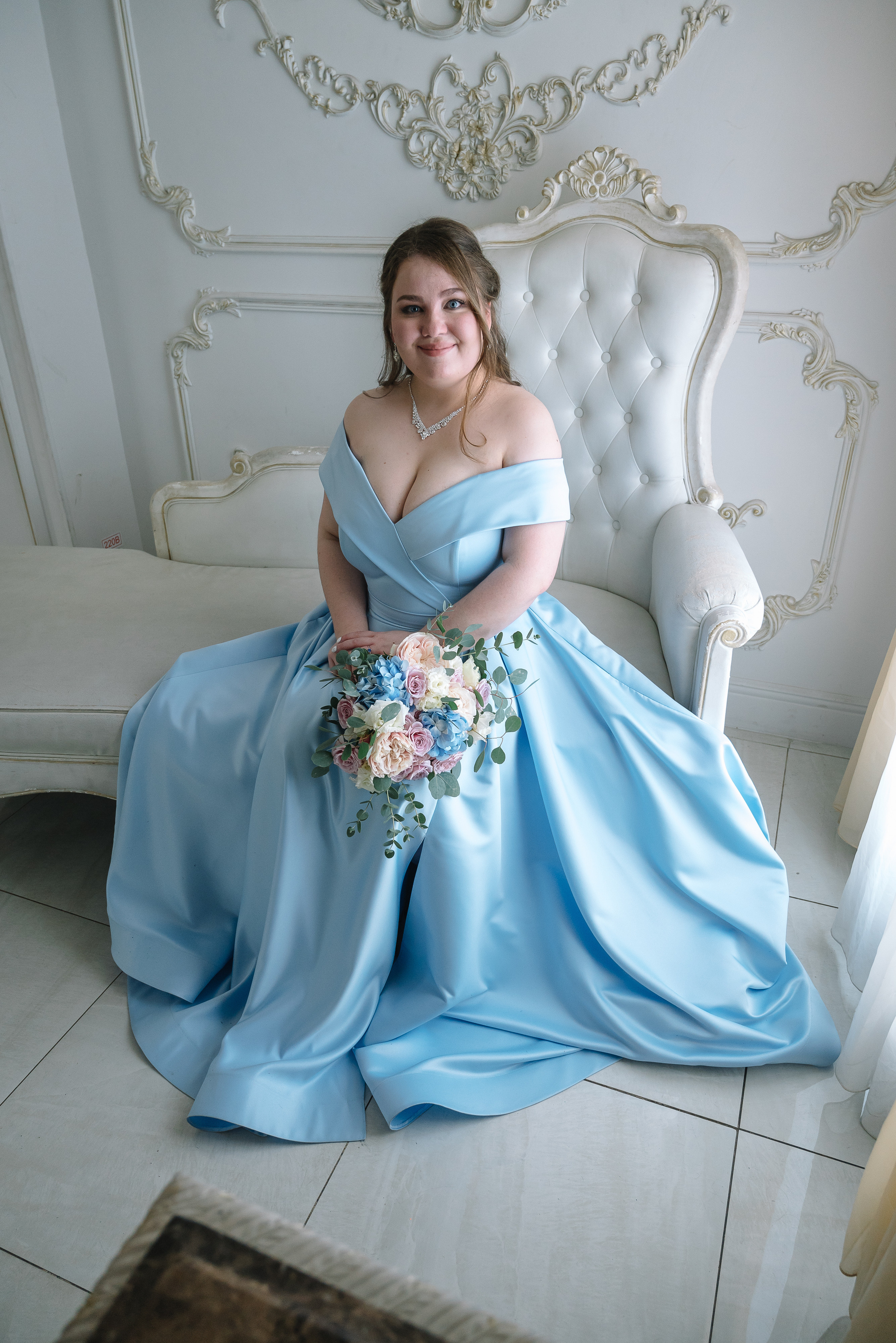 Свадебная фотосессия в студии. Свадебный и студийный фотограф в Москве Попов Вячеслав