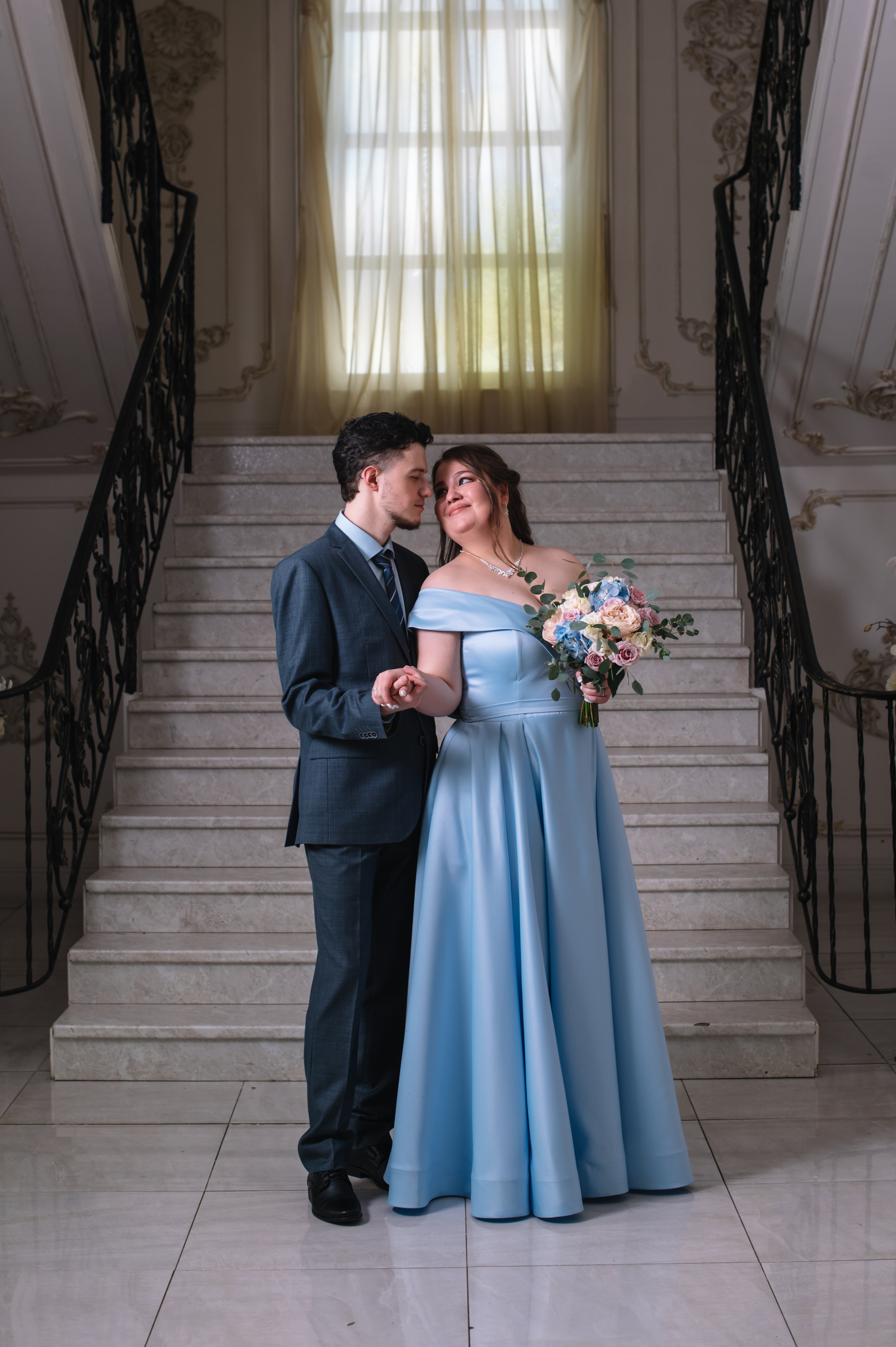 Свадебная фотосессия в студии. Свадебный и студийный фотограф в Москве Попов Вячеслав