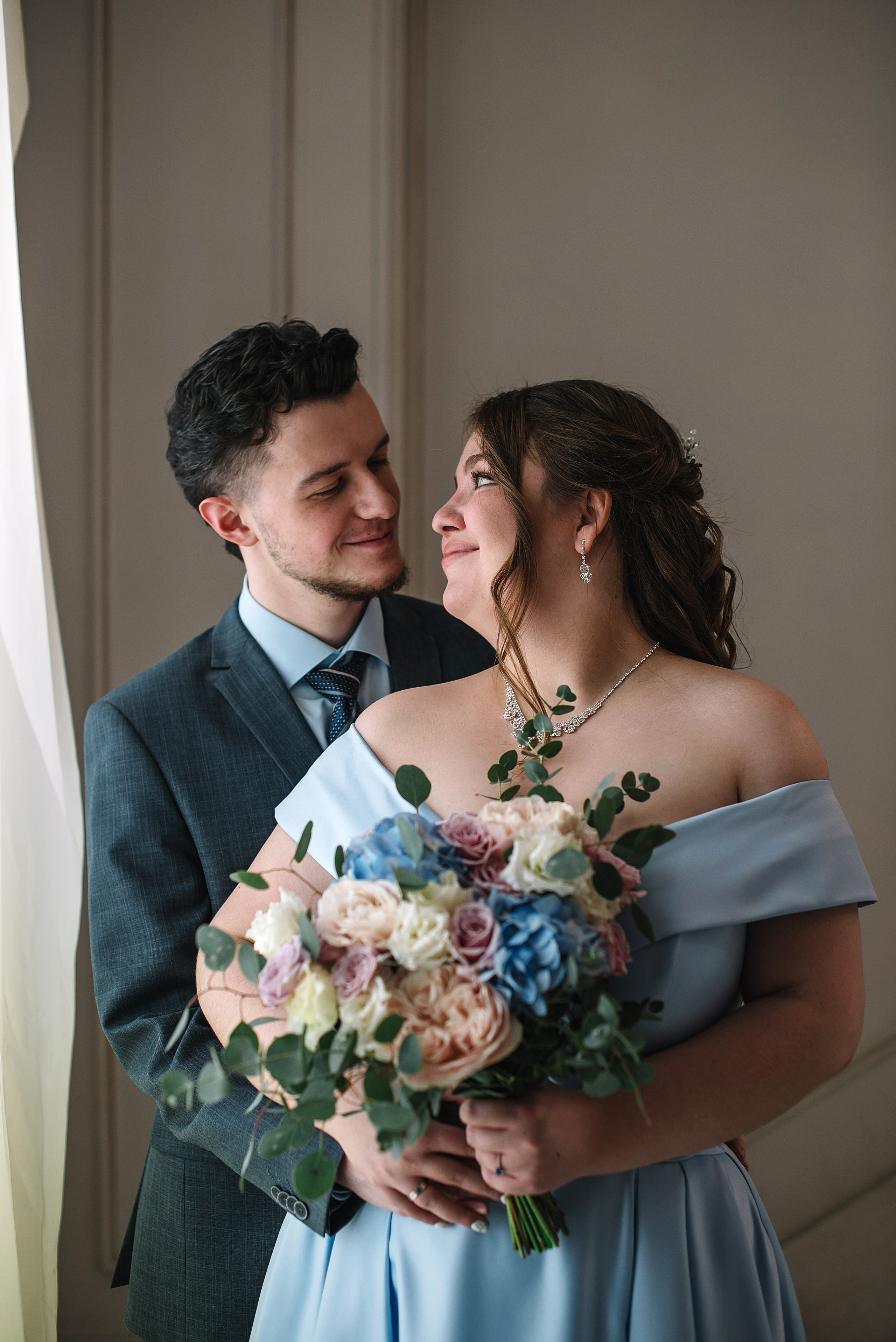 Свадебная фотосессия в студии. Свадебный и студийный фотограф в Москве Попов Вячеслав