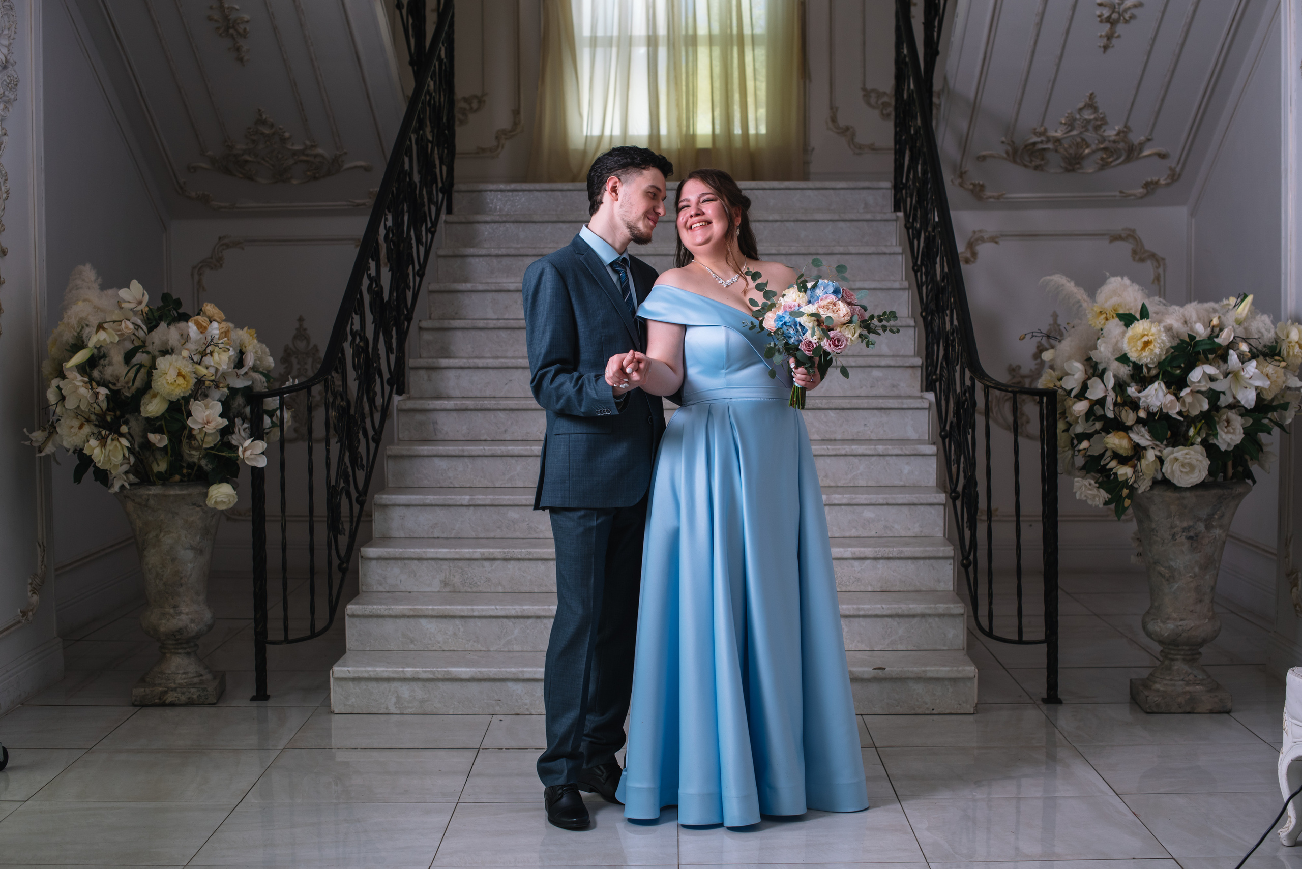 Свадебная фотосессия в студии. Свадебный и студийный фотограф в Москве Попов Вячеслав