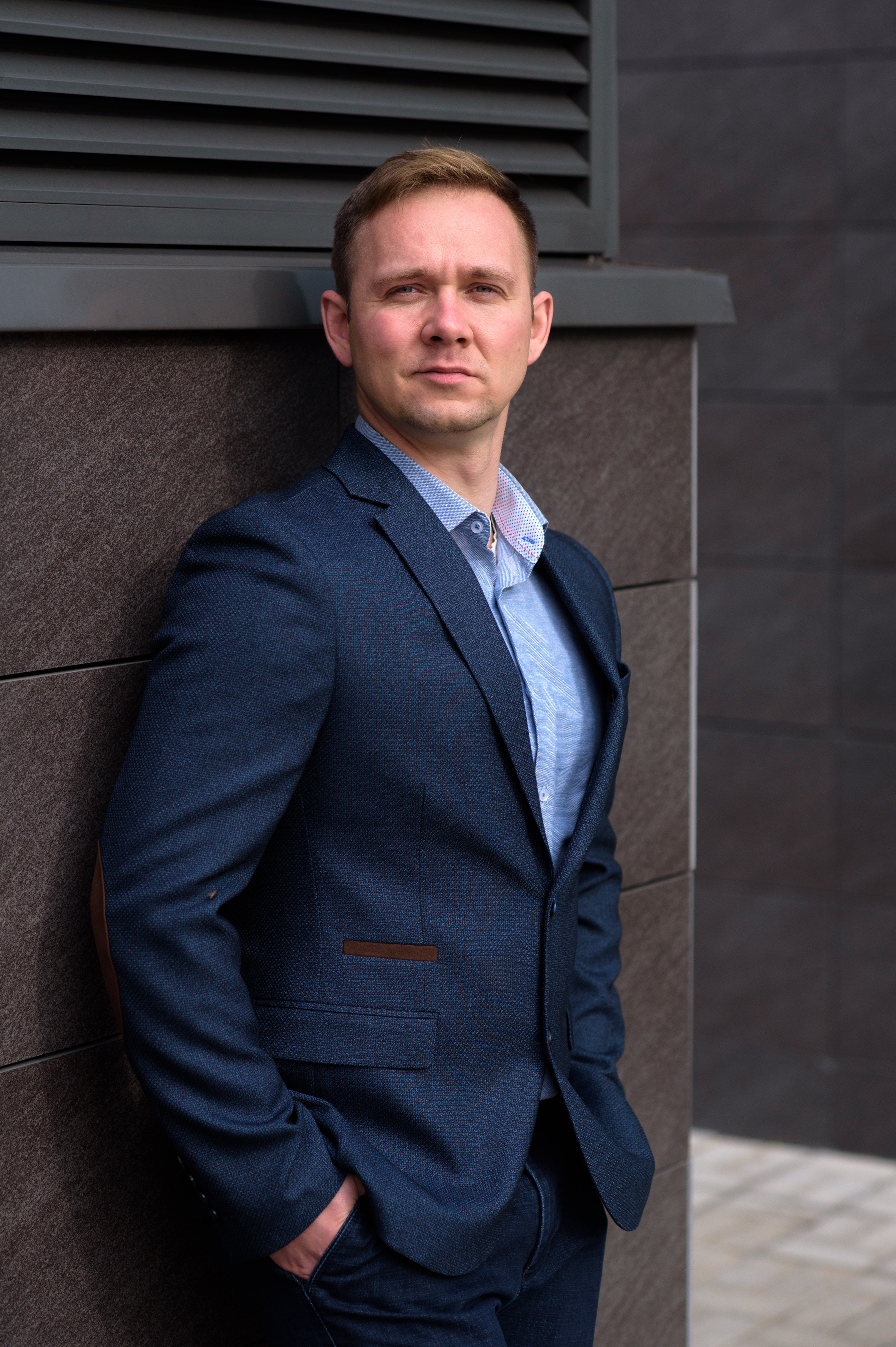 Мужской портрет. Свадебный и студийный фотограф в Москве Попов Вячеслав