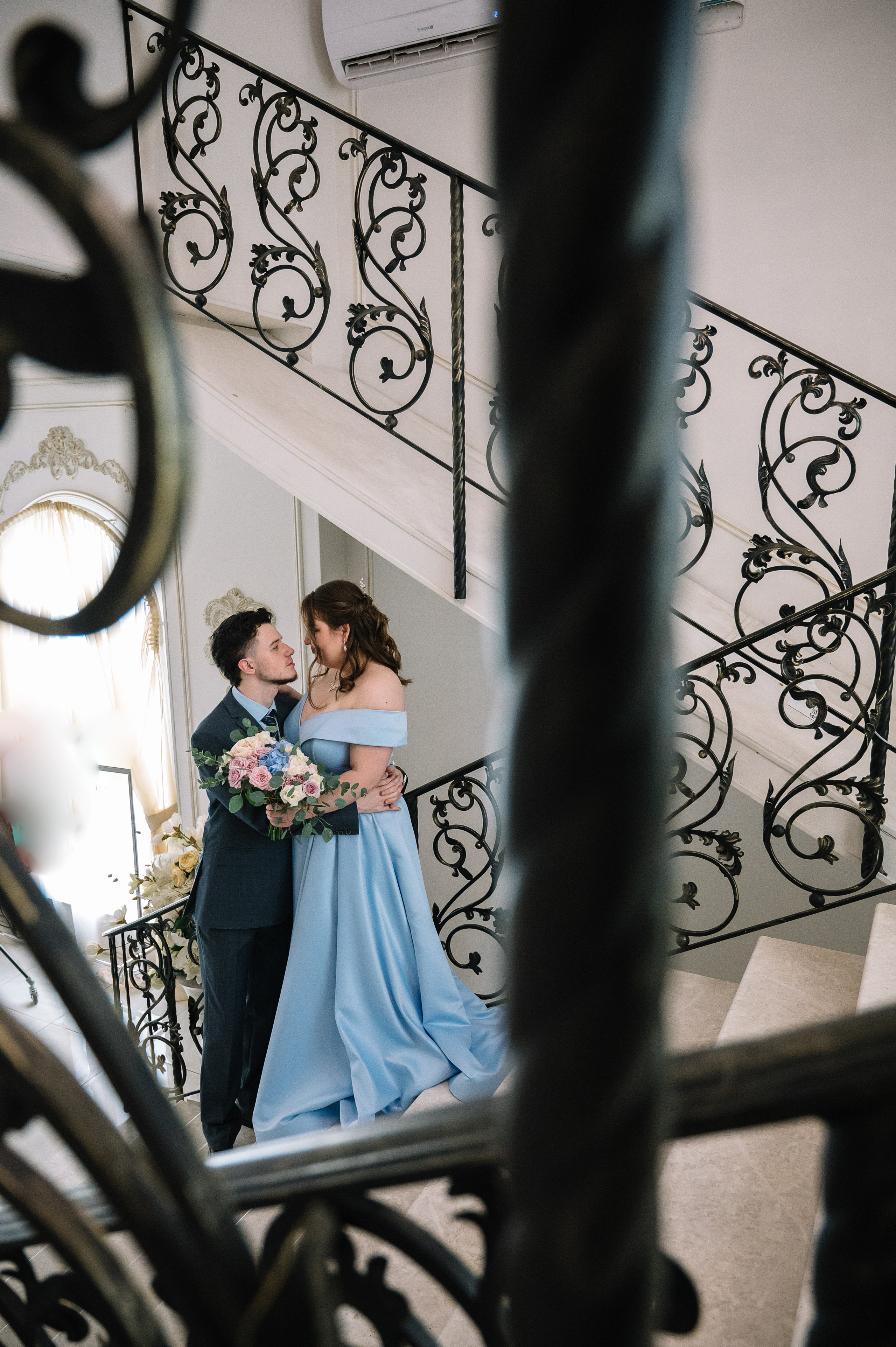 Свадебная фотосессия в студии. Свадебный и студийный фотограф в Москве Попов Вячеслав