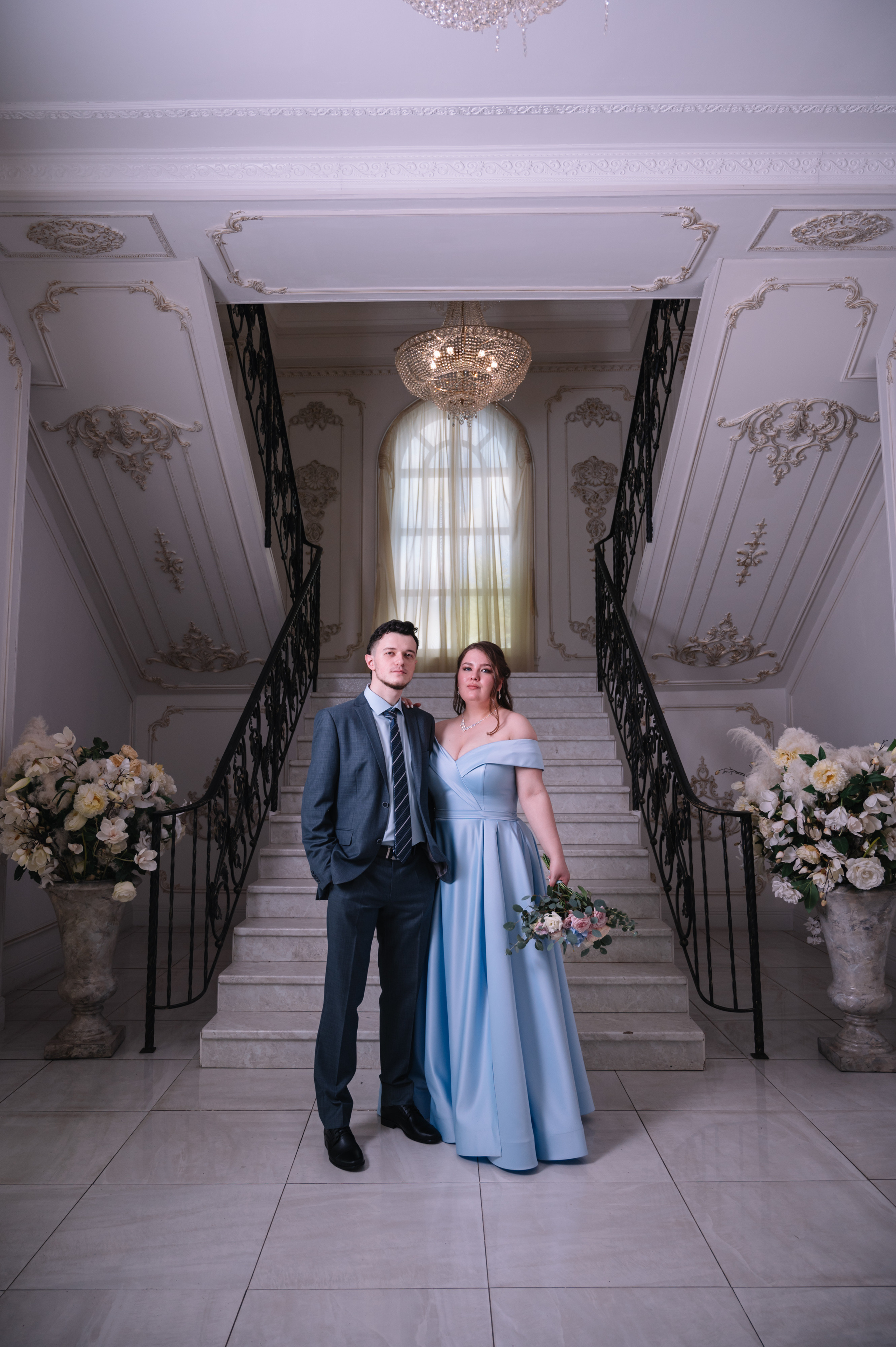 Свадебная фотосессия в студии. Свадебный и студийный фотограф в Москве Попов Вячеслав