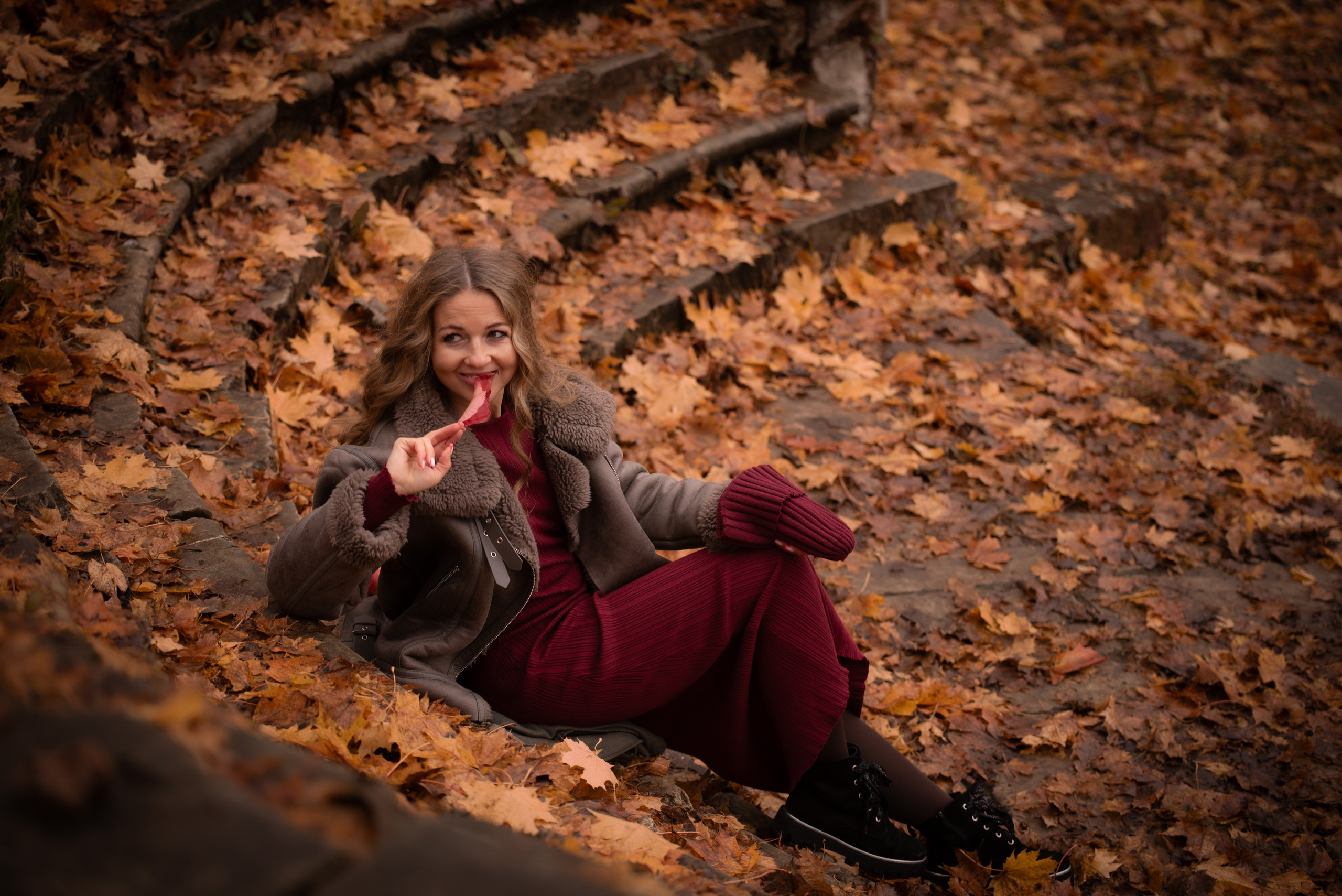 Прогулка по усадьбе. Женский и семейный фотограф в Москве, Железнодорожном Анастасия Кинёва