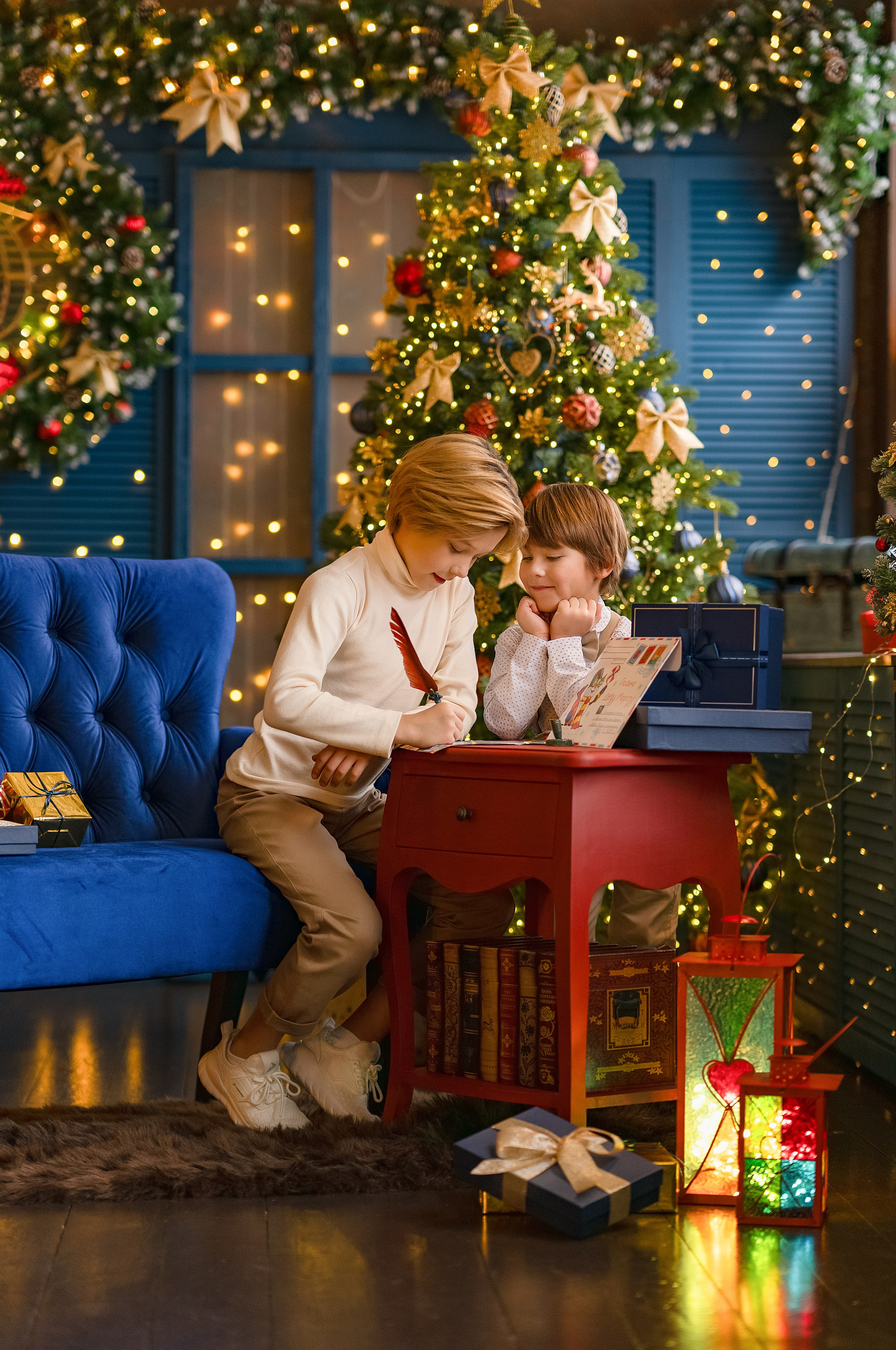 Новый год. Семейный и детский фотограф в Москве и Наталья Панасюк