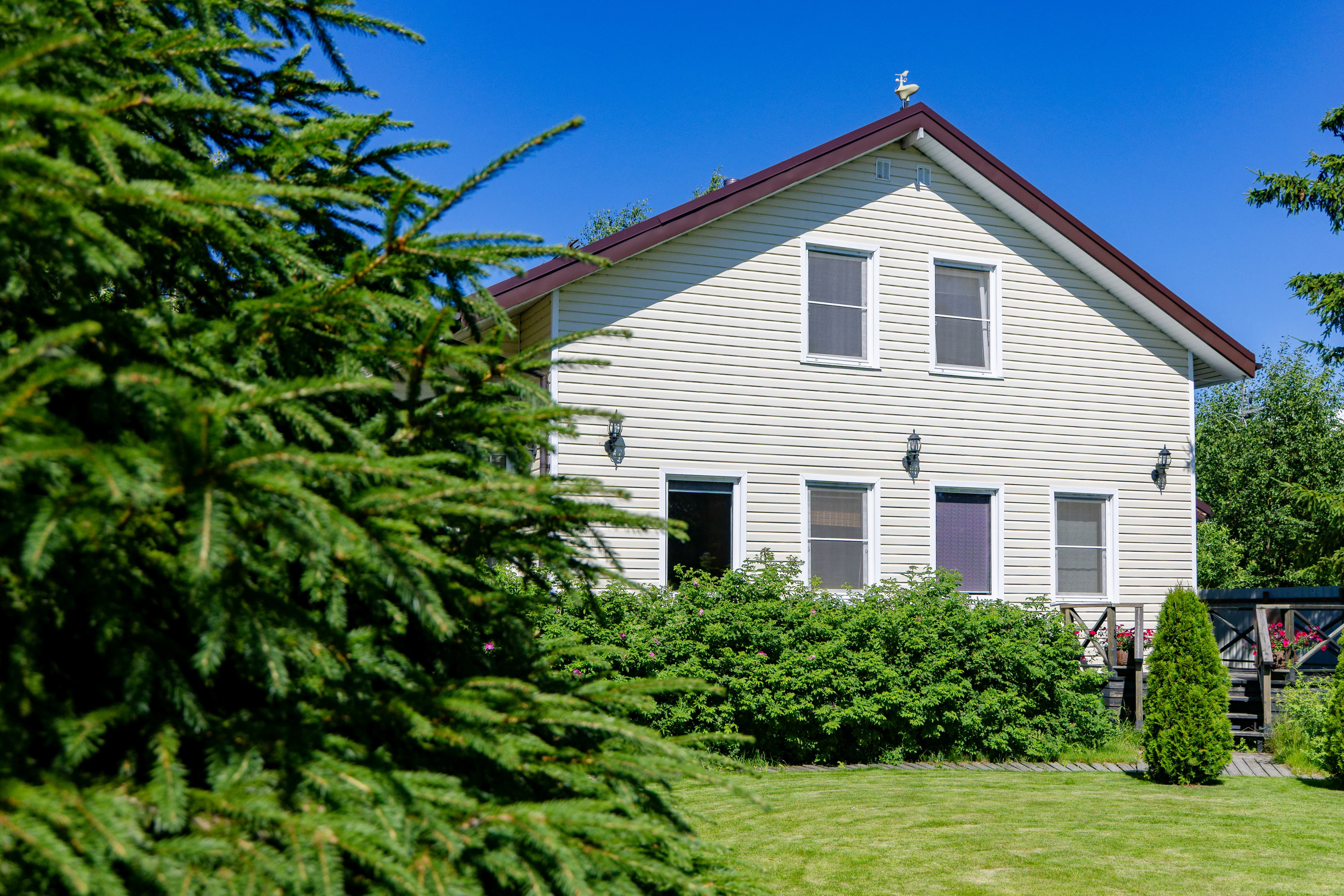 Гостевые дома «Уксунлахти» (деревня Ууксу). Аэросъемка. Фото и Видео в Карелии. Алексей Фрилунд