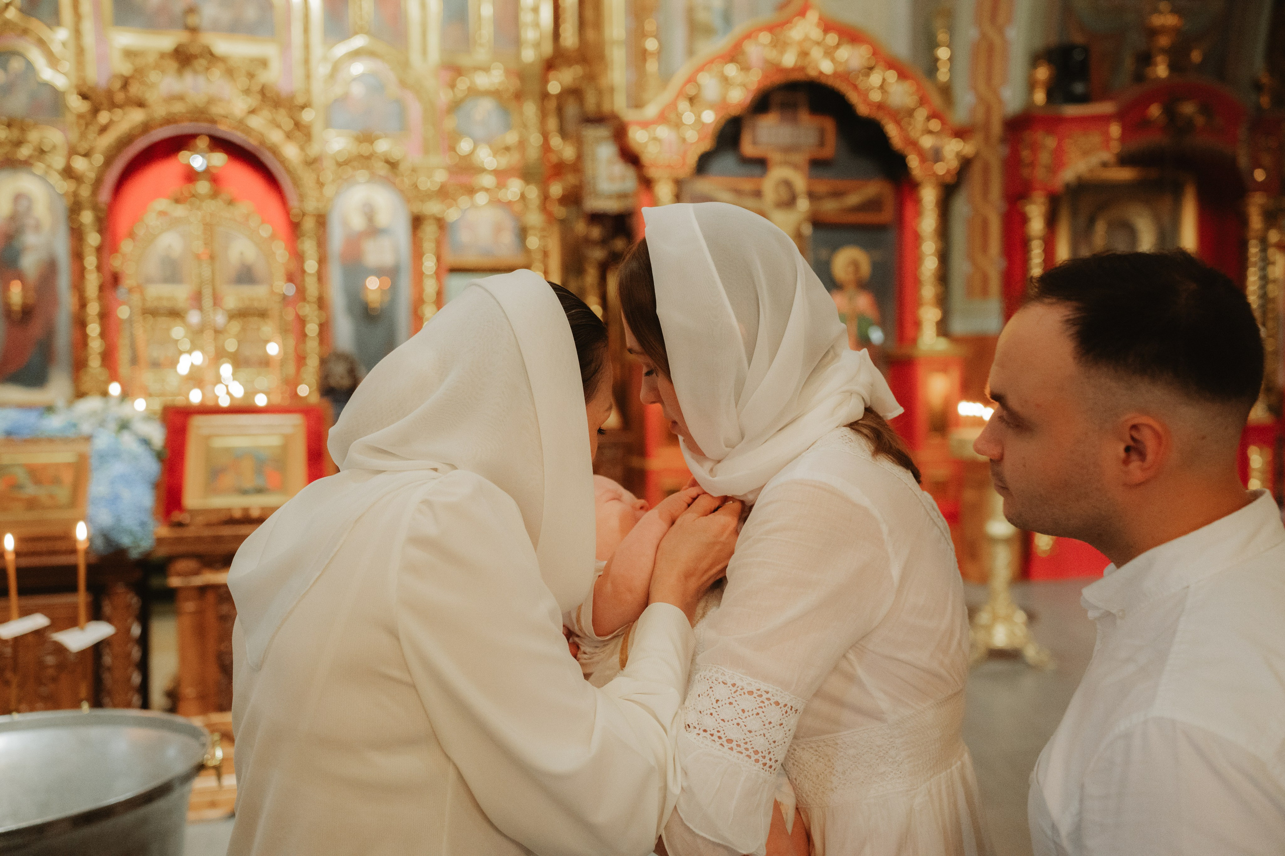 Крещение Матвея. Семейный фотограф • Домашние съемки в Нижнем Новгороде