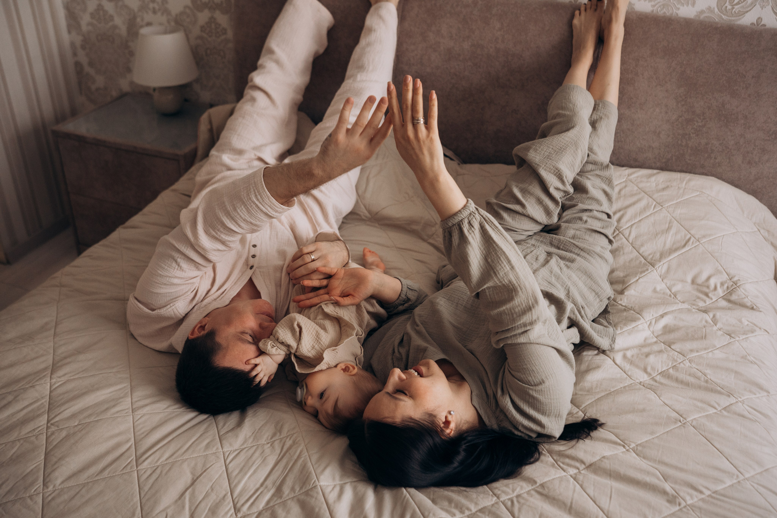 Семейные истории. Фотограф Новорожденных в Москве. Семейные истории в стиле LIFE