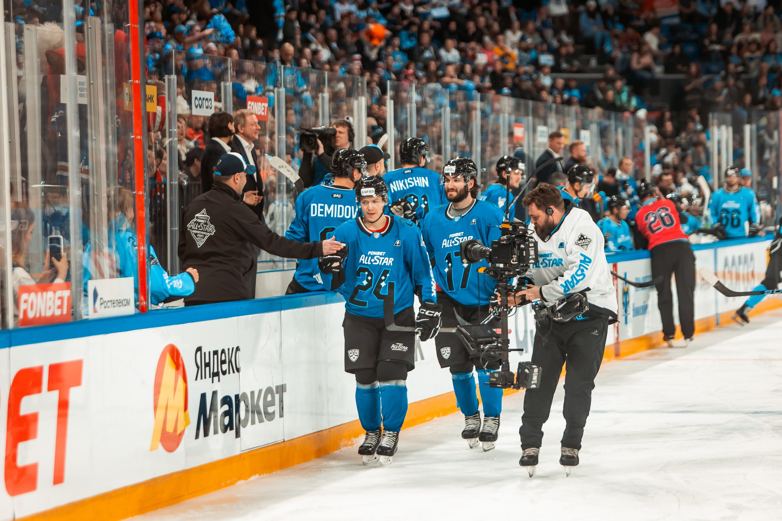 KHL All-Star 2025. Репортажный фотограф в Сочи Дмитрий Ветринский