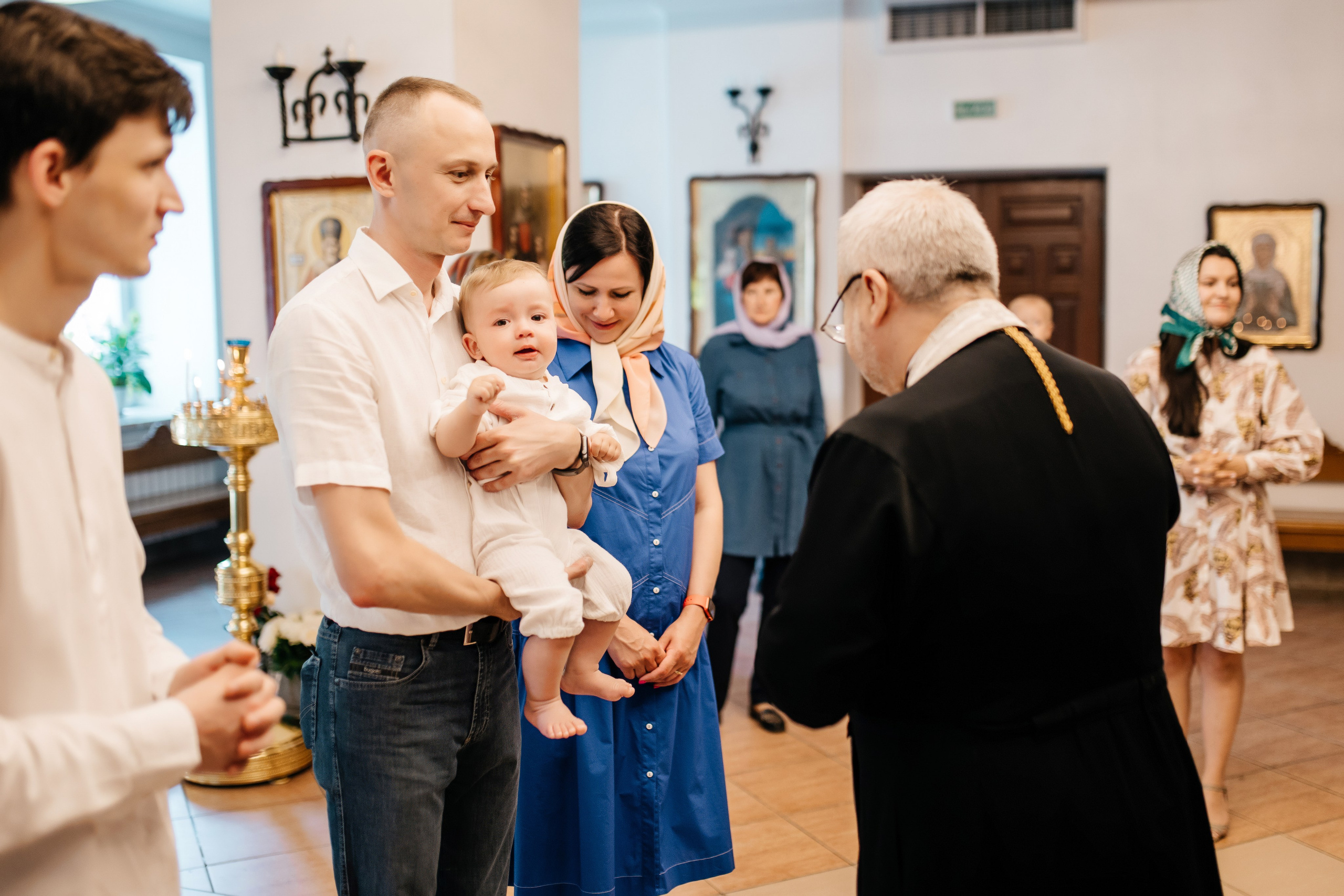 Крещение Андрея. Церковь Преображения Господня. Фотограф ВИКА МЕДУЗА