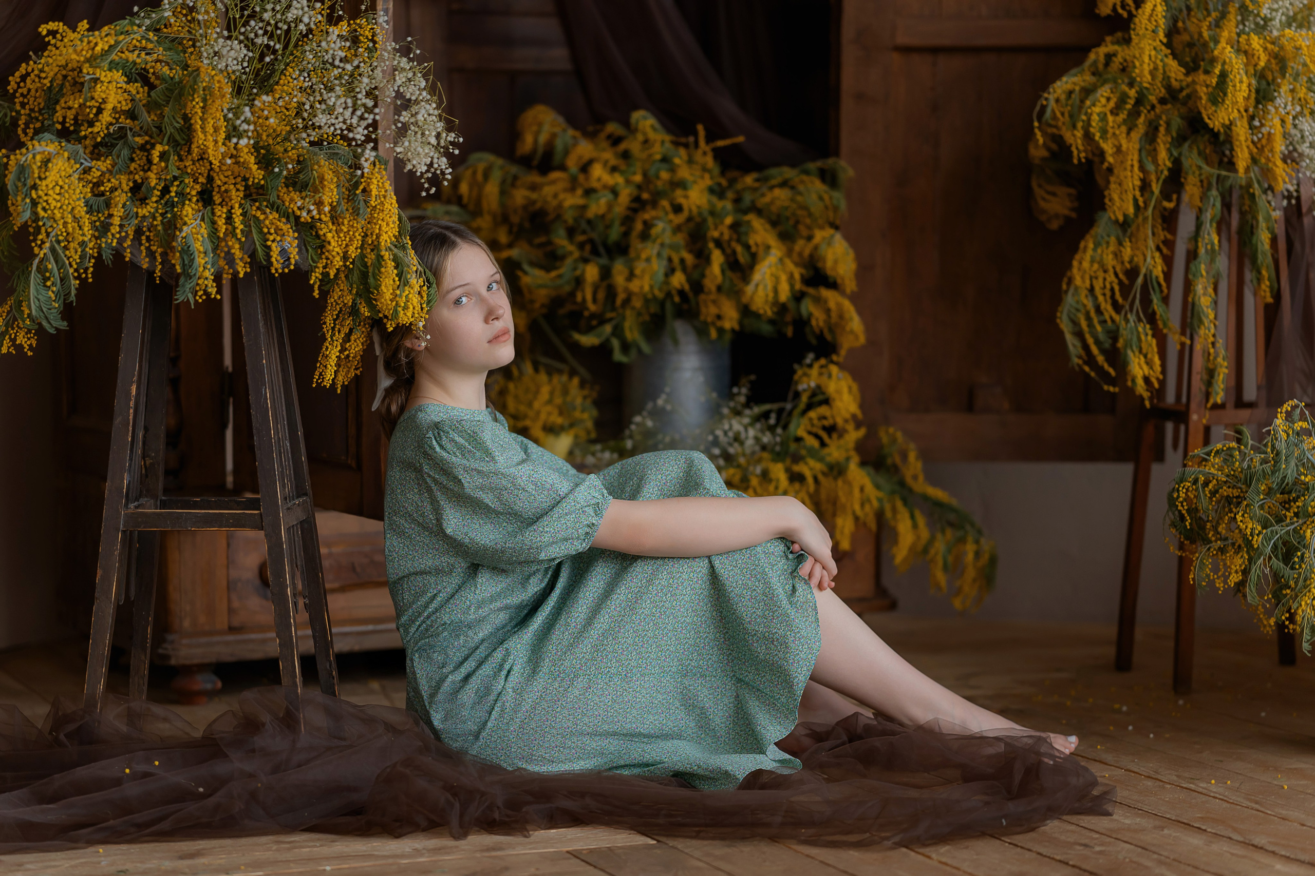 Мимоза. Детский и семейный фотограф Склярова Екатерина