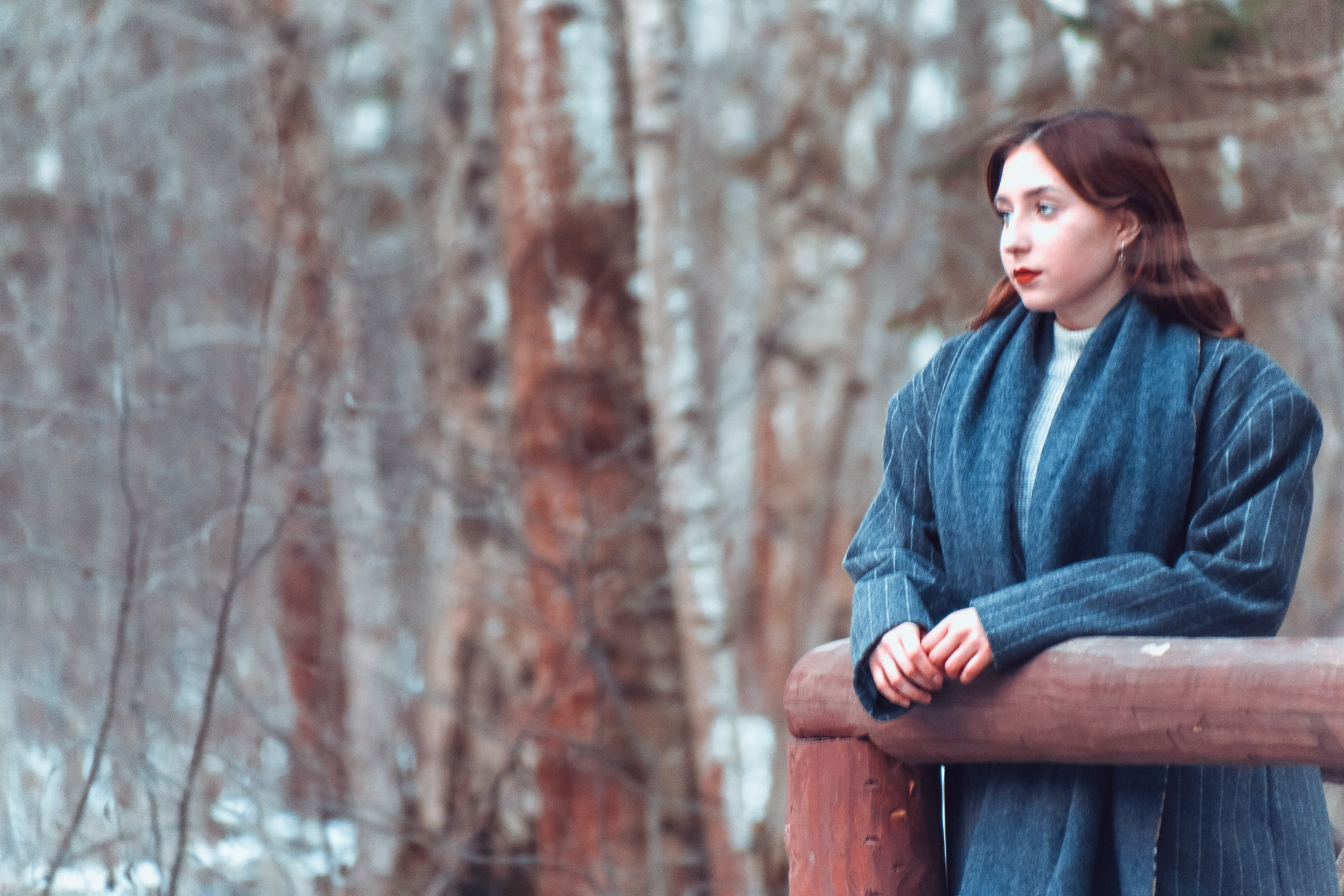 Ксюша в лесу. Фотограф Пермь. Фотосессия в фотостудии Перми и на свежем воздухе